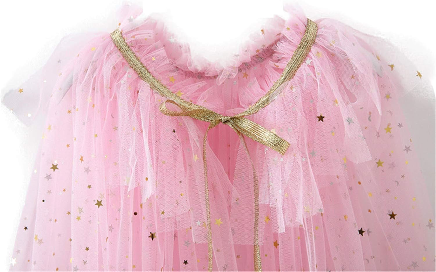 Rainbow Cape Cloak for Girl Princess image number 4