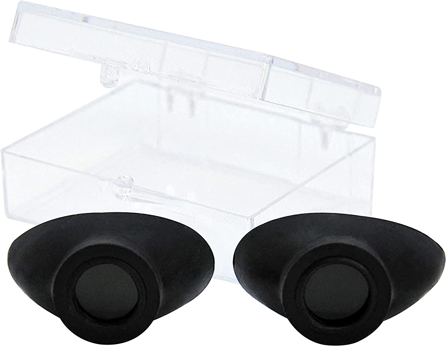 Super Sunnies Slim Flex UV Eye Protection, FDA Compliant Individual Tanning Goggles Eyeshields (Black) image number 1