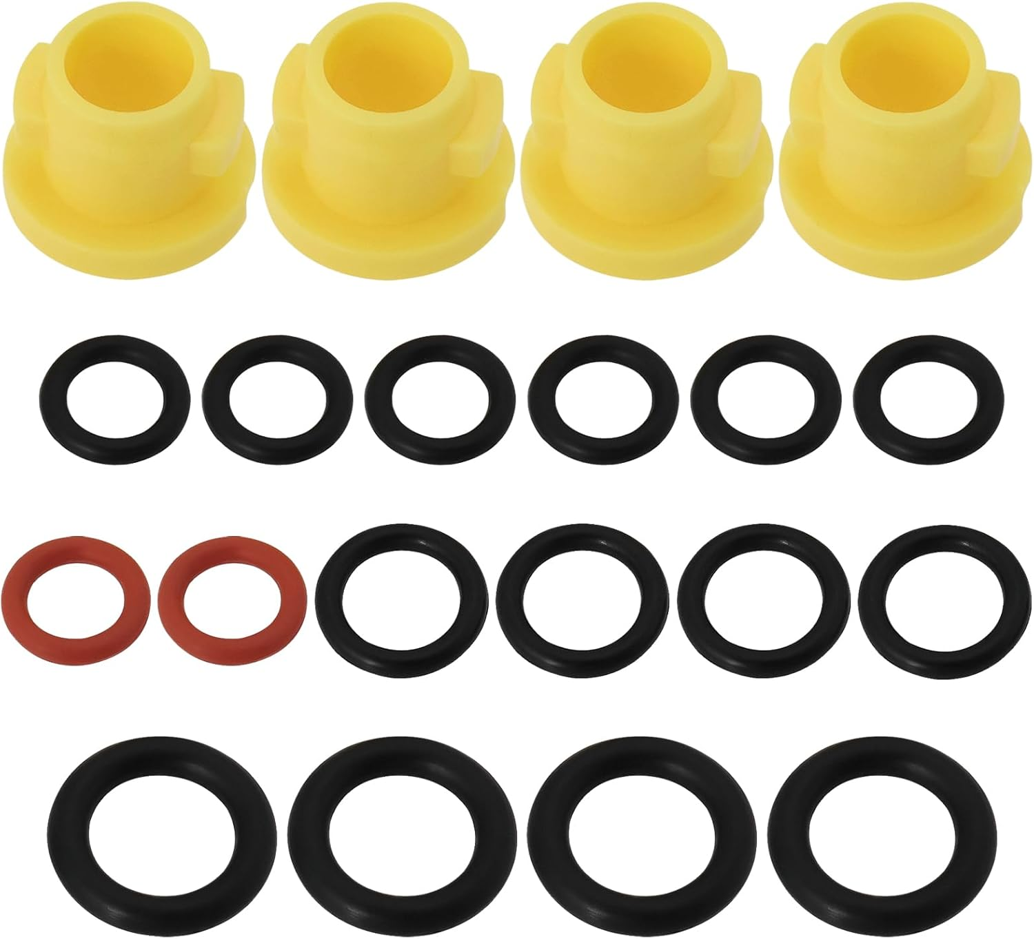 Emsea 20Pcs O-Ring Set Compatible with Karcher Lance Hose Nozzle K2 K4 K5 K6 K7 Spare O-Ring Seal 2.640-729.0 Rubber Seal Pressure Washer Accessories image number 4