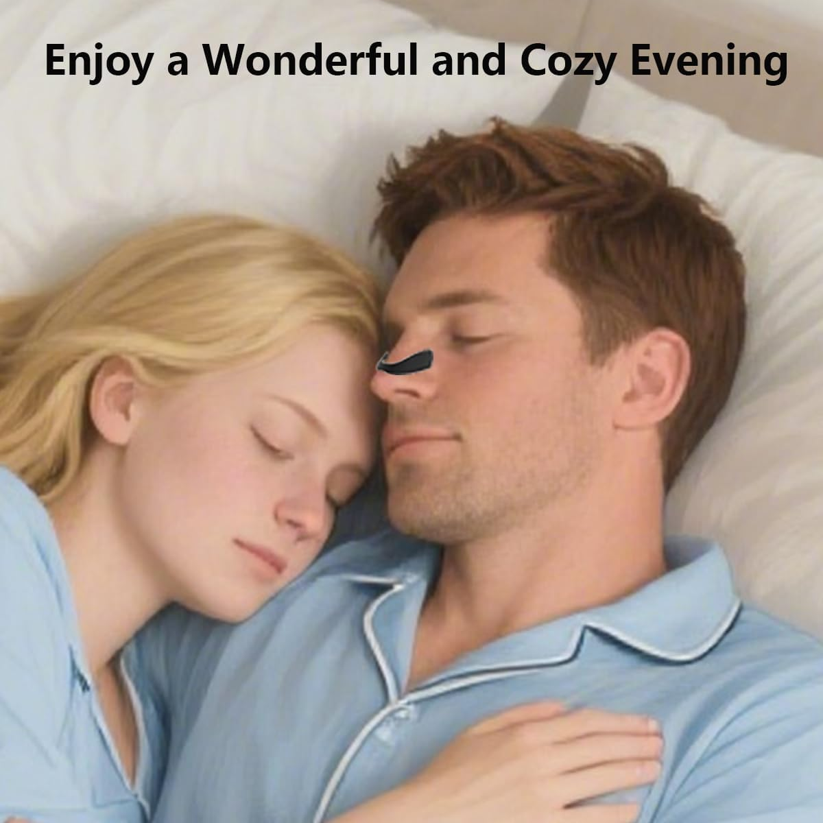 40 Pcs Magnetic Breathing Nasal Strip - anti Snoring Nose Strips with Nose Clips,Reduce Snoring & Improve Sleep Quality for Men & Women, Home,Travel, Sports Sleep Breathing Strips image number 2