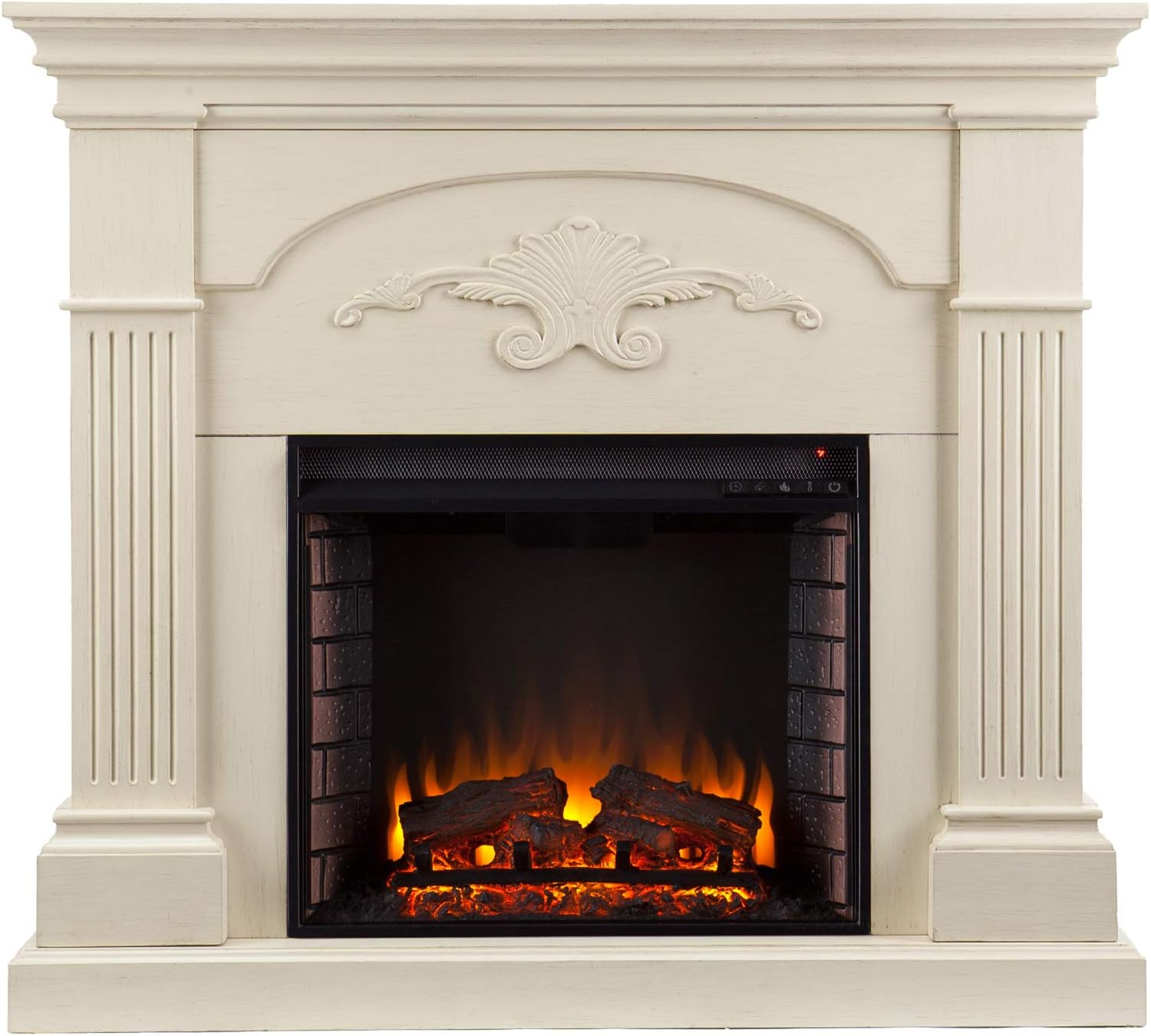 Sicilian Harvest Electric Fireplace - Ivory image number 6