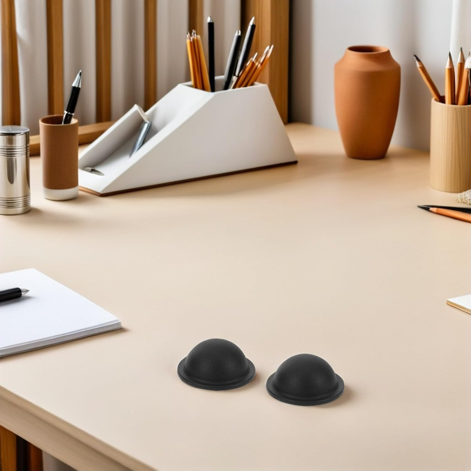 CTIRCHIU 20Pcs Plastic Luggage Accessory Feet Pads round Protective Suitcase Feet Covers for Travel Bags Sturdy Replacement Pads for Backpack and Suitcase Hardware image number 3