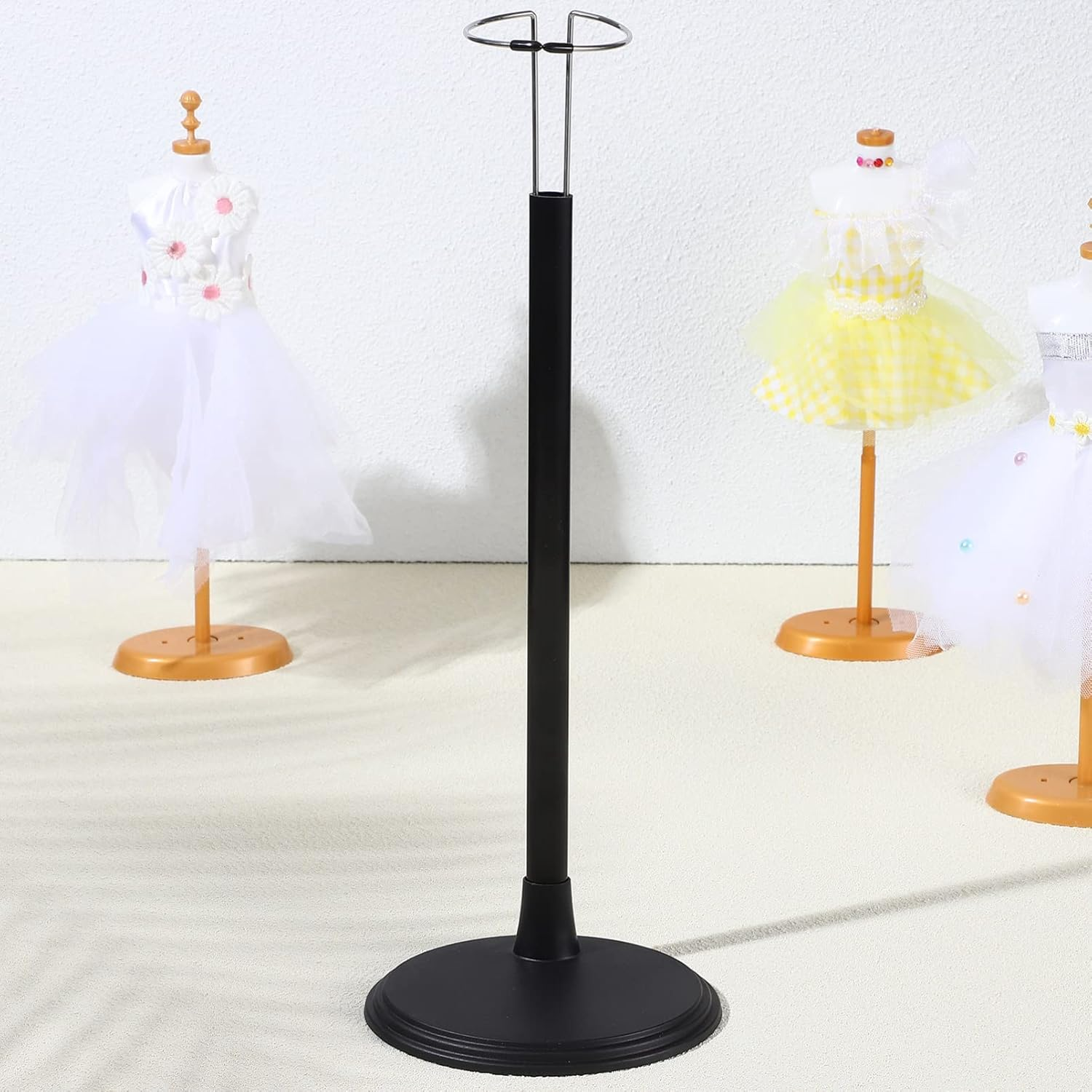 Alipis Doll Support Stands Black Adjustable Doll Stand Action Figure Display Stands Model Support Frame for Home Shop, 45CM image number 2