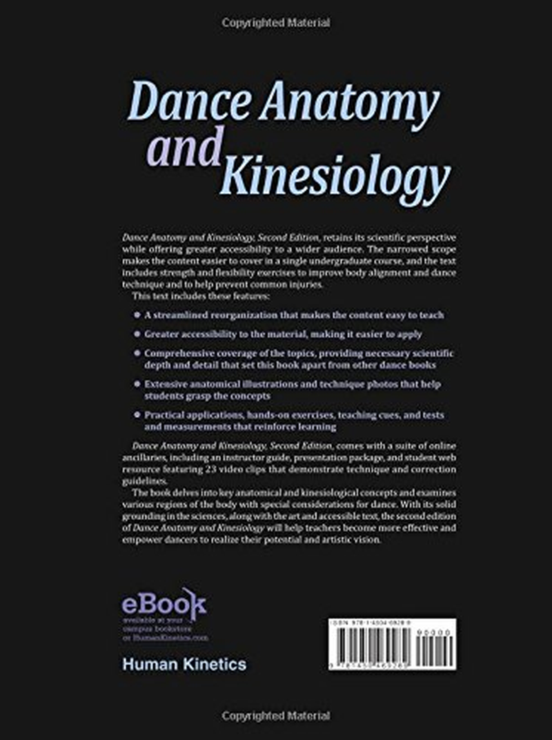 Dance Anatomy and Kinesiology: Principles and Exercises for Improving Technique and Avoiding Common Injuries