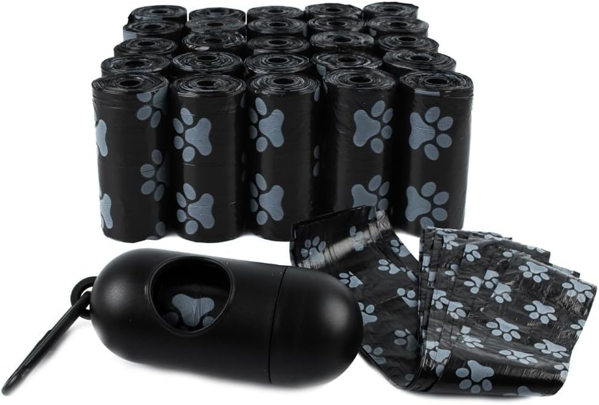 Paws & Claws Doggy Clean up Bags with Dispenser, 21 X 6.5 X 23 Cm Size (50 Rolls / 1000 Bags) image number 1