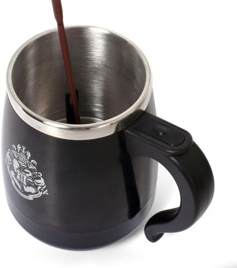 Harry Potter Mug with Magic Wand, Self-Stirring Mug, a Must for Muggles & Magicians, 350 Ml, Harry Potter Coffee Mug, Self-Stirring image number 1