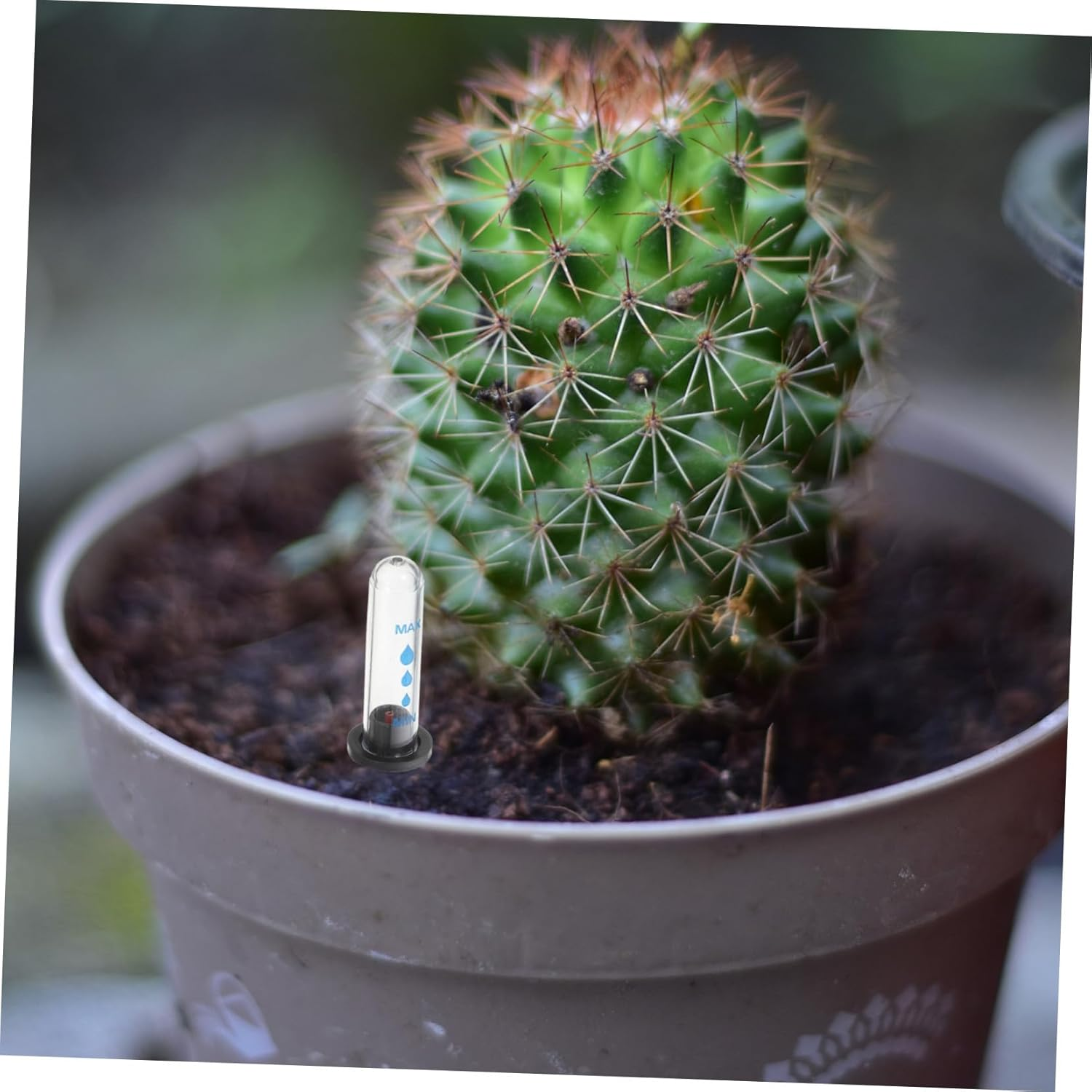 Ibasenice 4Pcs Water Level Indicators for Flowerpots Water Gauge with Removable Assembly for Houseplants and Potted Plants