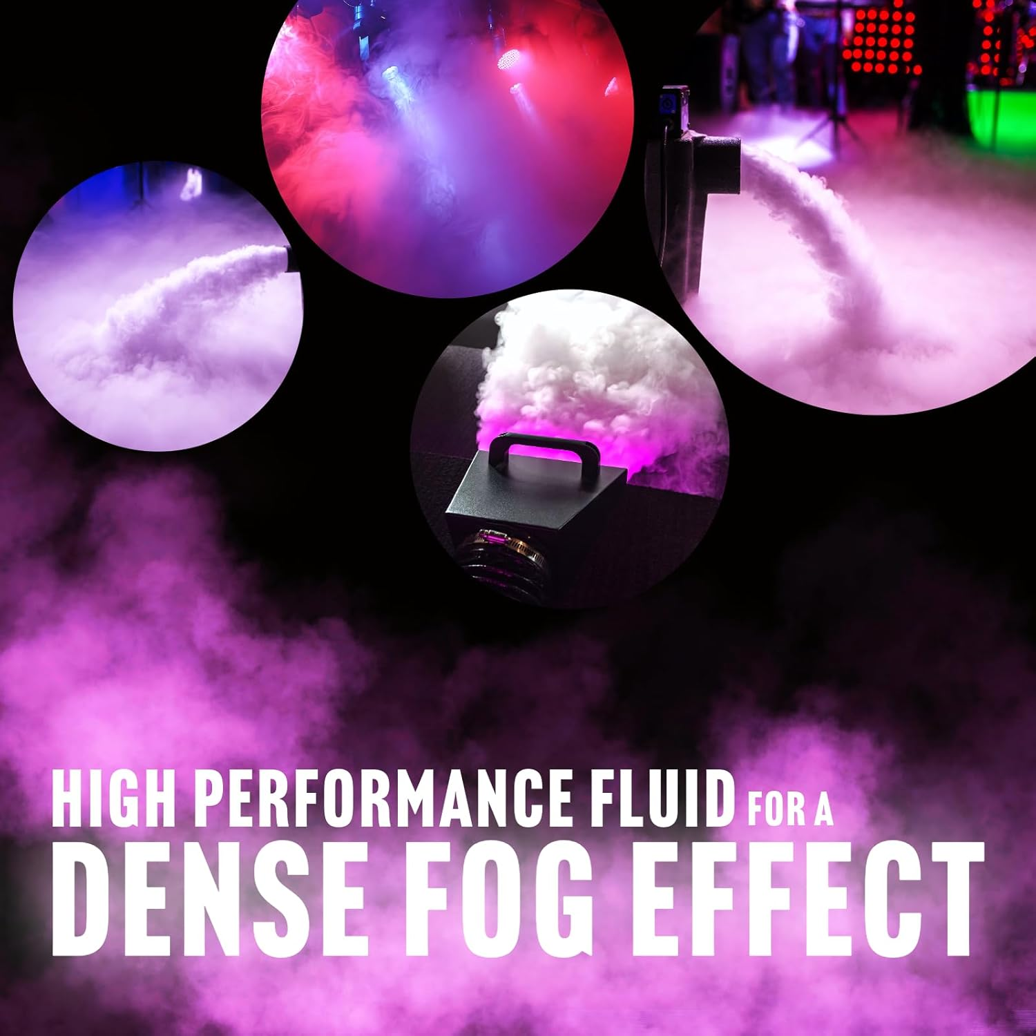 QTX | Long Lasting Smoke/Fog Fluid for DJ & Party Effect | 1 Litres image number 2