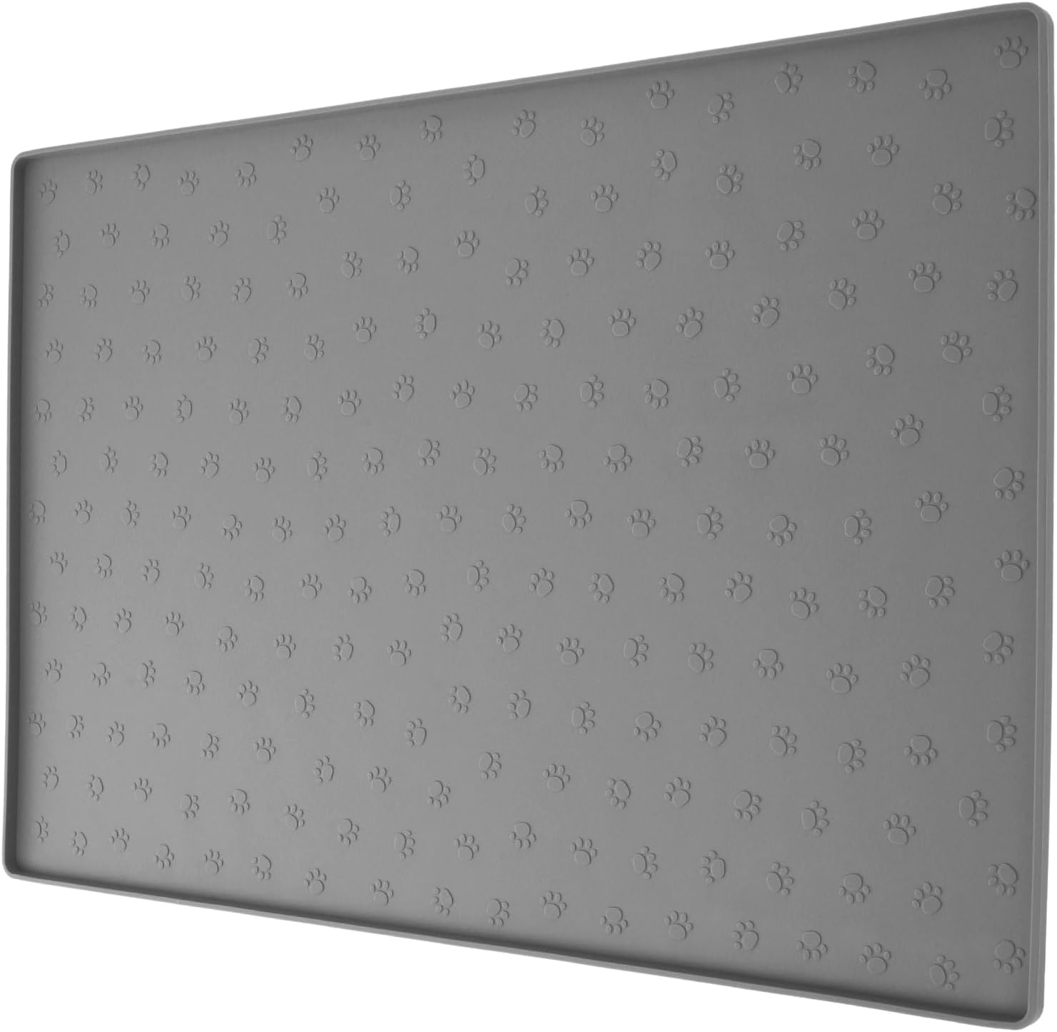 Silicone Cat Litter Mat, Waterproof Cat Litter Box Mat for Floor, Easy to Clean Litter Trapping Mat, Non-Slip Cat Litter Catcher Mat, Silicone Cat Supplies & Accessories for Indoor Cats (L) image number 5