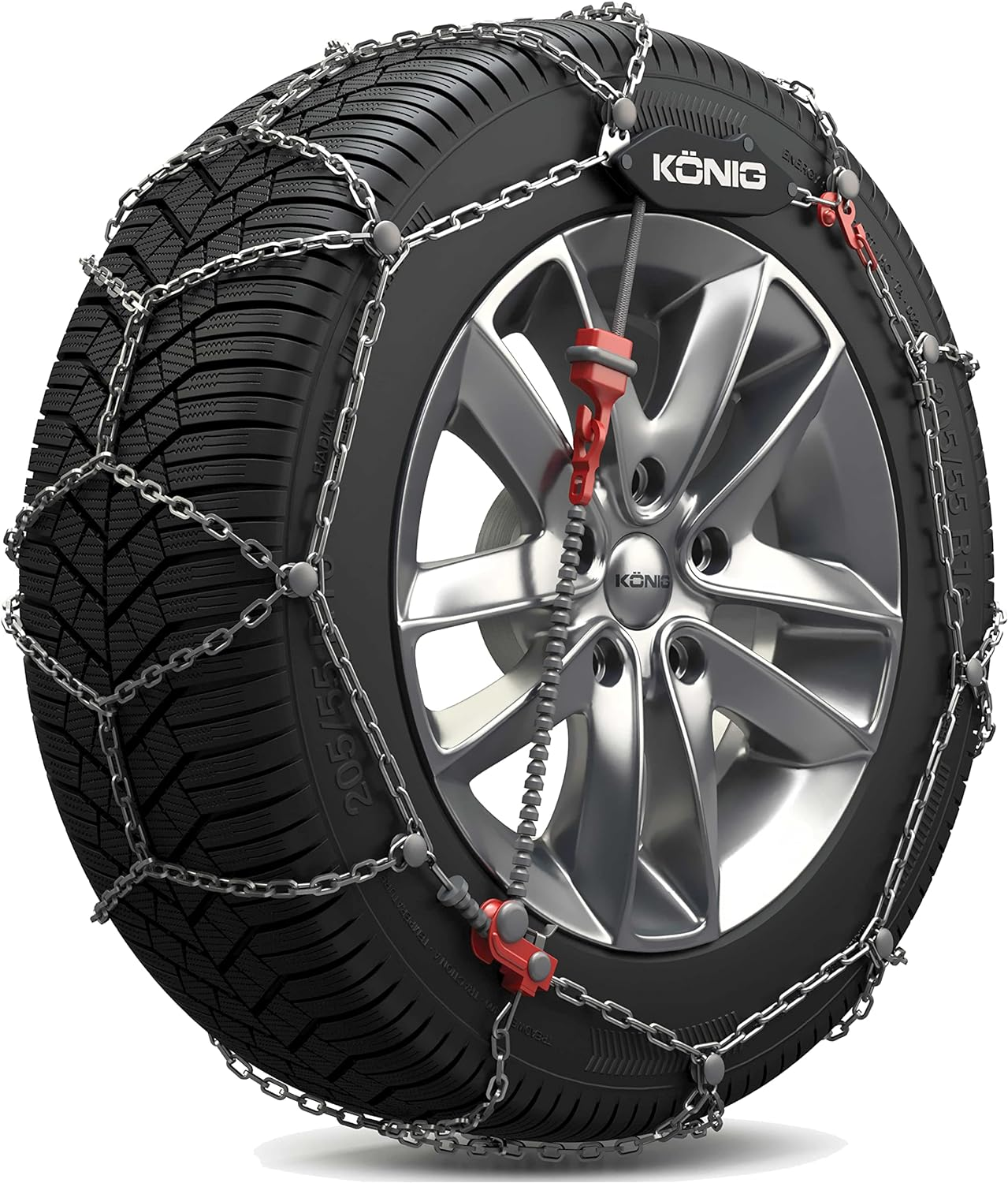 K&Ouml;NIG CG-9 105 Snow Chains, Set of 2 image number 6