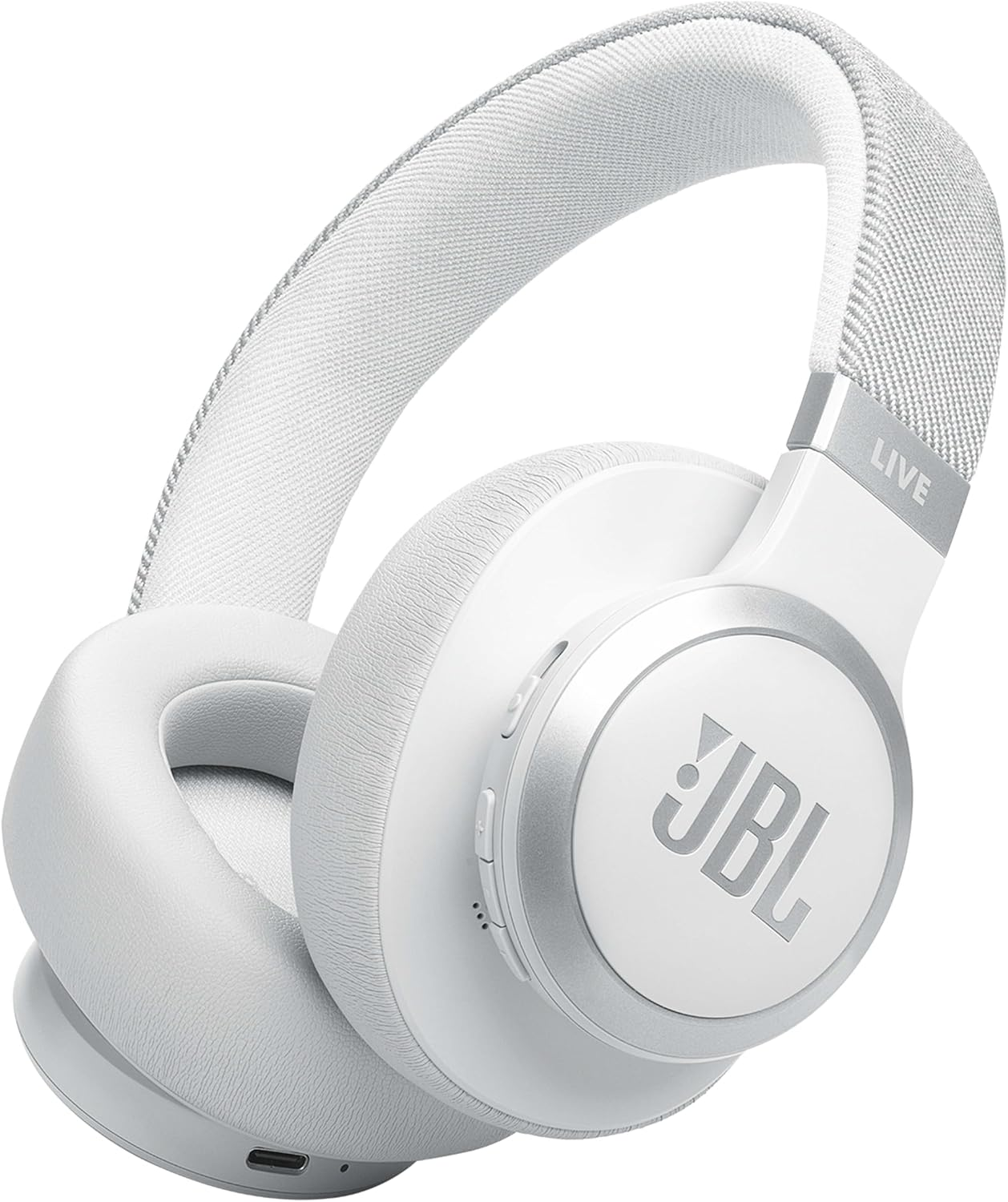 JBL Live 670NC, JBL Signature Sound and Surround Sound, Bluetooth 5.3 with LE Audio Supported (*), True Adaptive Noise Cancelling with Smart Ambient, Black