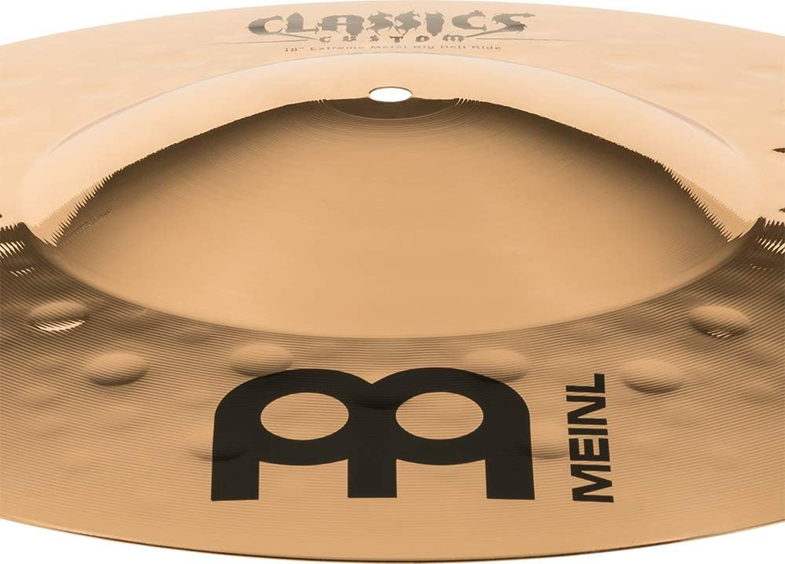 Meinl 18" Big Bell Ride Cymbal - Classics Custom Extreme Metal - Made in Germany, (CC18EMBBR-B) image number 3