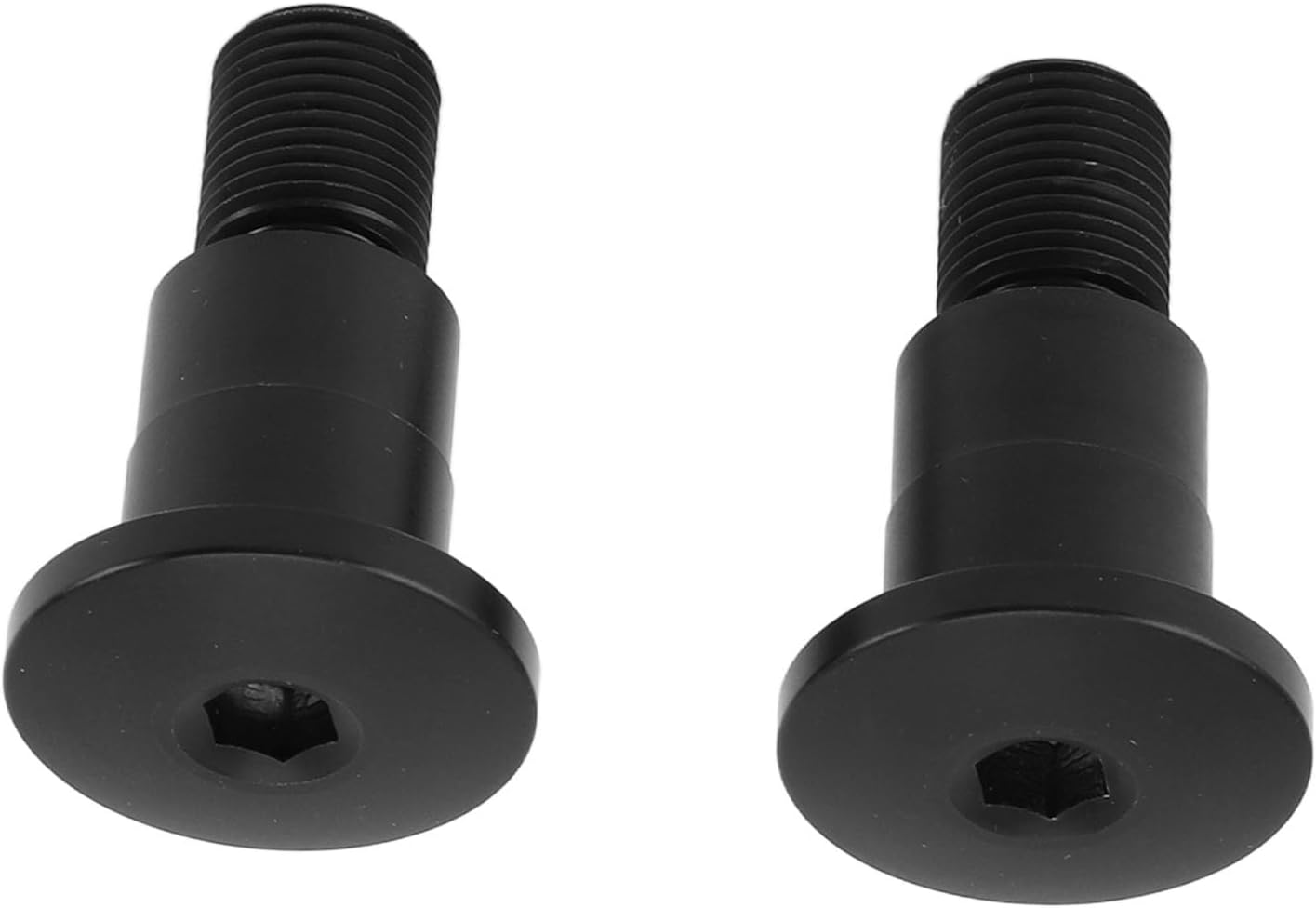 Motorcycle Handlebar Mirror Adapter, M16 Thread CNC Machined Anti-Rust Aluminum Alloy Handlebar Bar End Mirror Adapter 2Pcs for MT07 MT09 MT10 XSR700 900 image number 2