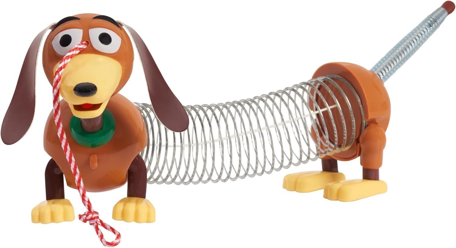Retro 4.35-Inch Slinky Dog Jr, the Original Walking Spring Toy, Vintage Spring Toys, Small, Kids Toys for Ages 18 Month by Just Play image number 4