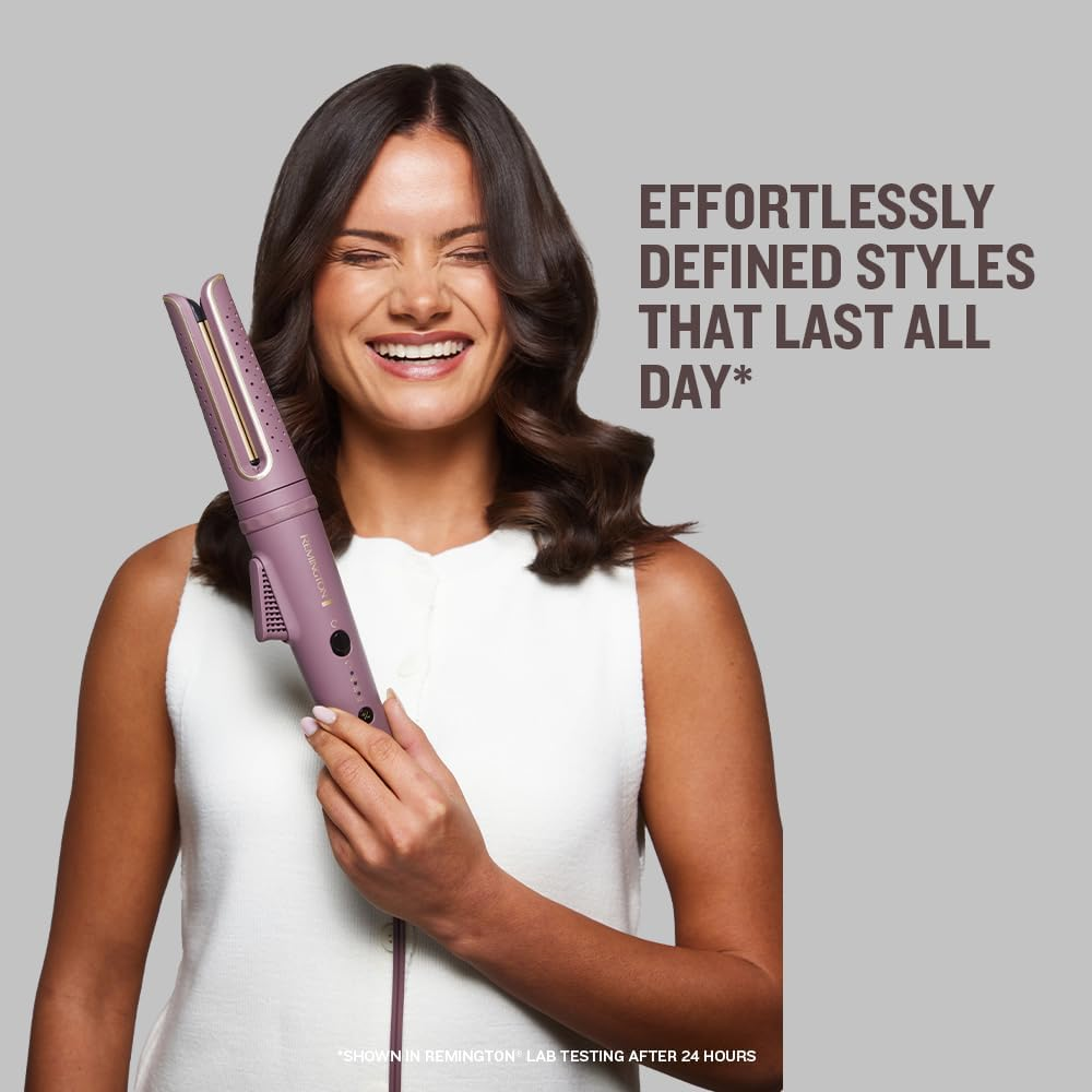 Remington Airvive CI8930 Curling Iron with Ion Technology, Ceramic Coating with Micro Conditioner, Rotary Housing, LED Display, Adjustable Temperature 160-210 &deg;C image number 5