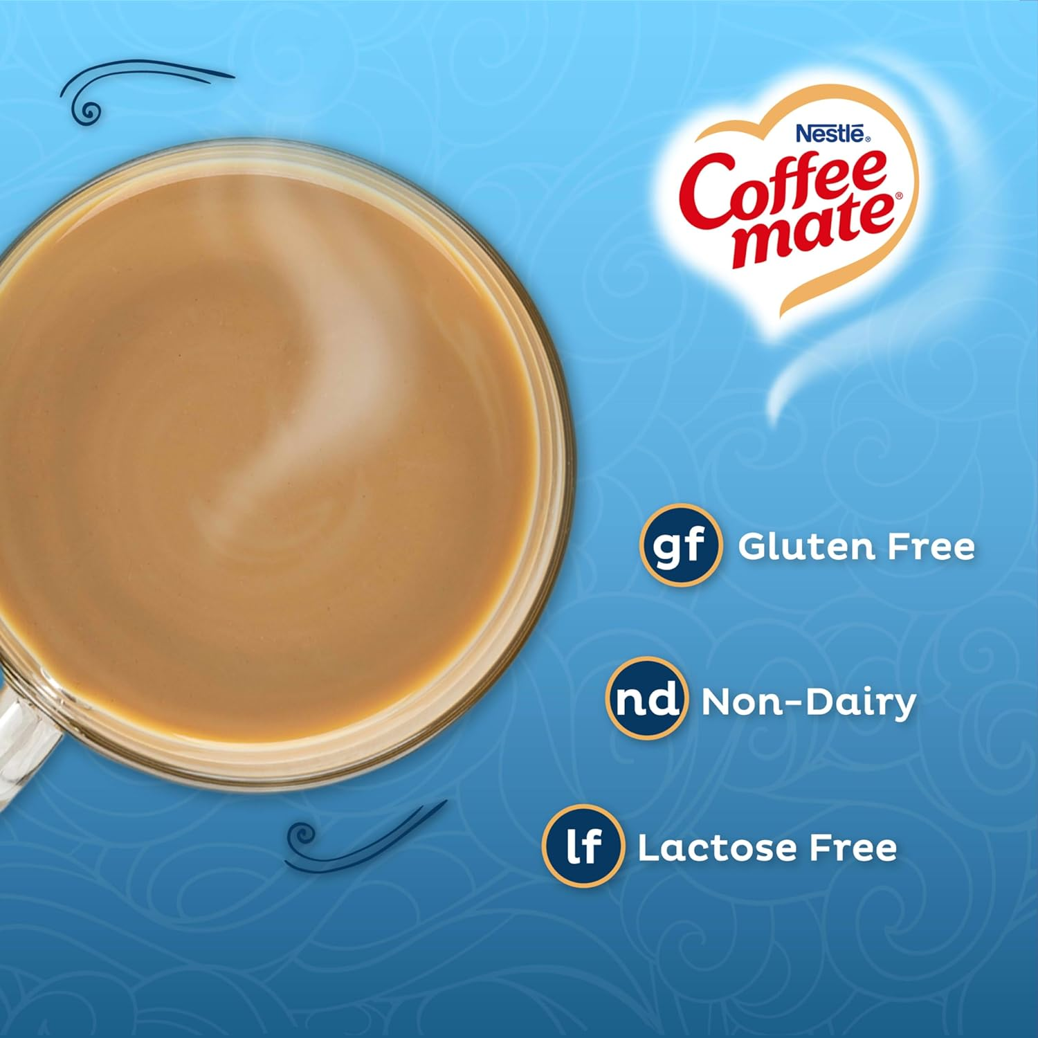 Coffee Mate Zero Sugar Flavored Creamer 4 Pack Variety Pack (10.2 Oz Bottles) &ndash; Vanilla Caramel, Hazelnut, French Vanilla, Chocolate Cr&egrave;me image number 6