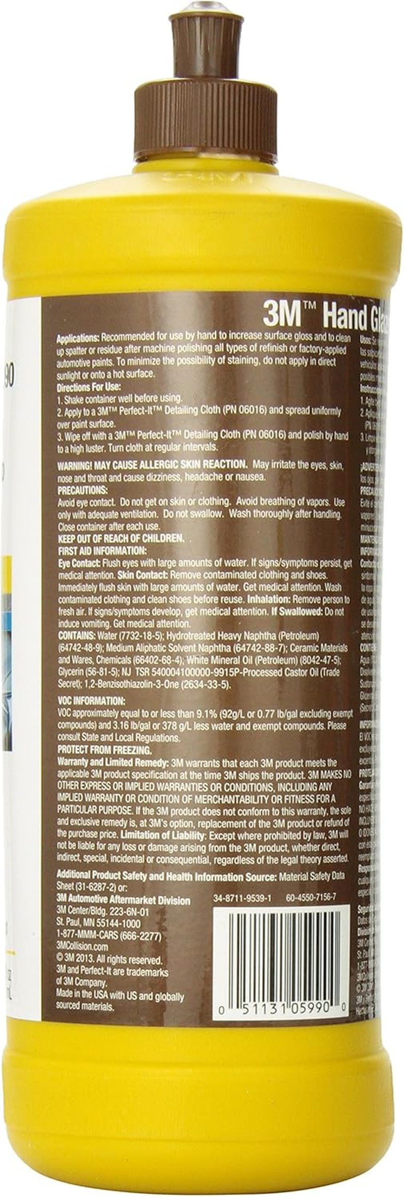 3M 05990 Hand Glaze - 1 Quart image number 2