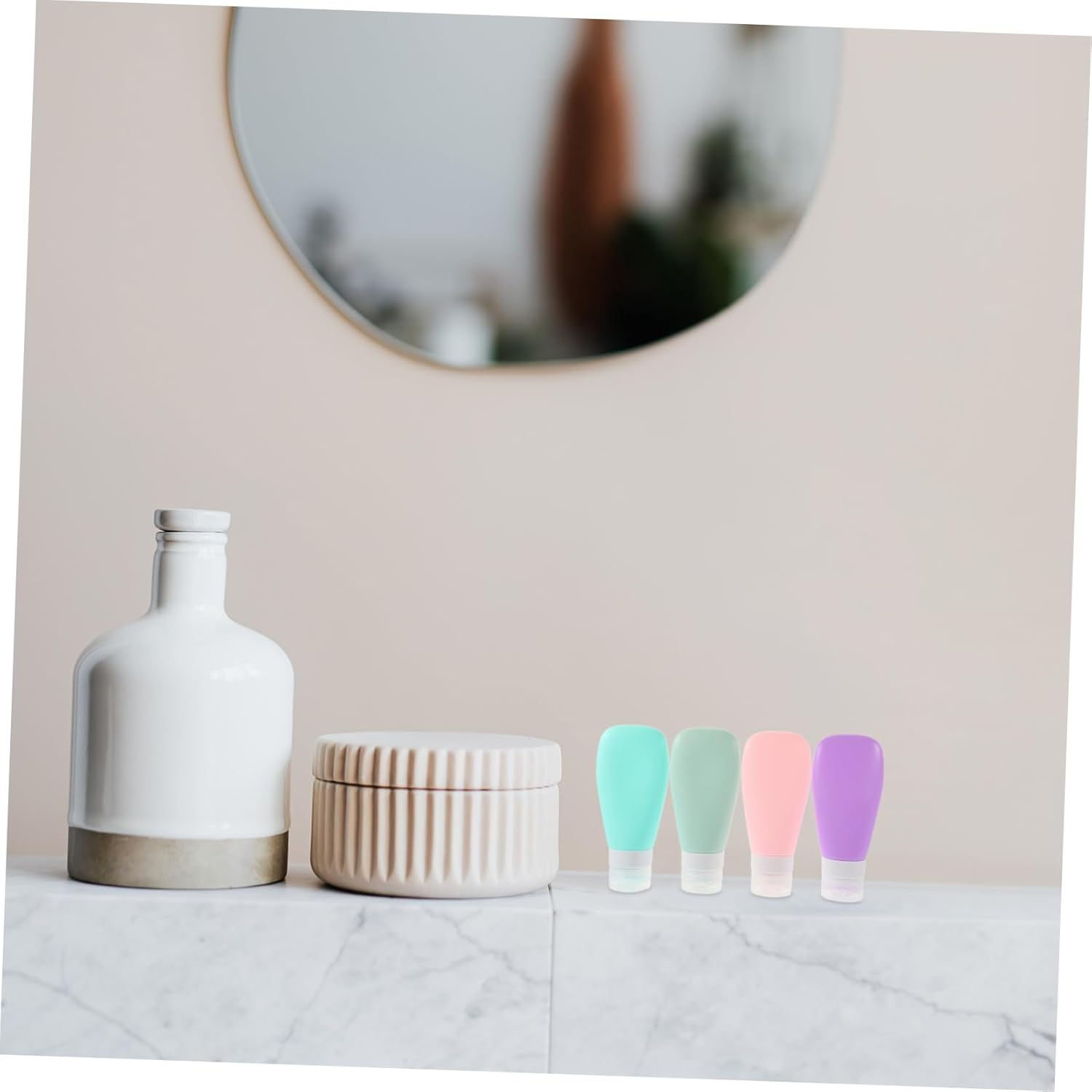 Portable Travel Bottles,Travel Size Bottles Leak Proof Travel Containers for Toiletries, BPA Free Refillable Travel Accessories for Shampoo Body Wash Liquids image number 6