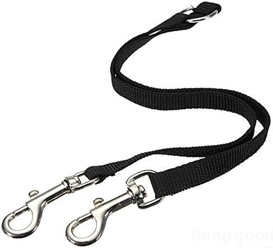 No Tangle Dog Leash Coupler, Dual Double Dog Adjustable Splitter Lead Durable Walker Trainer Leash for Two Dogs image number 4