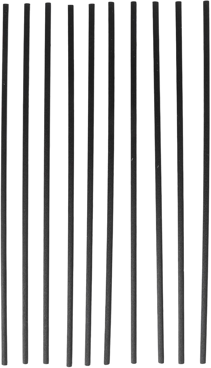 Wooden Diffuser Sticker 9.8In Black Replacement Stick for Yoga Meditation image number 4