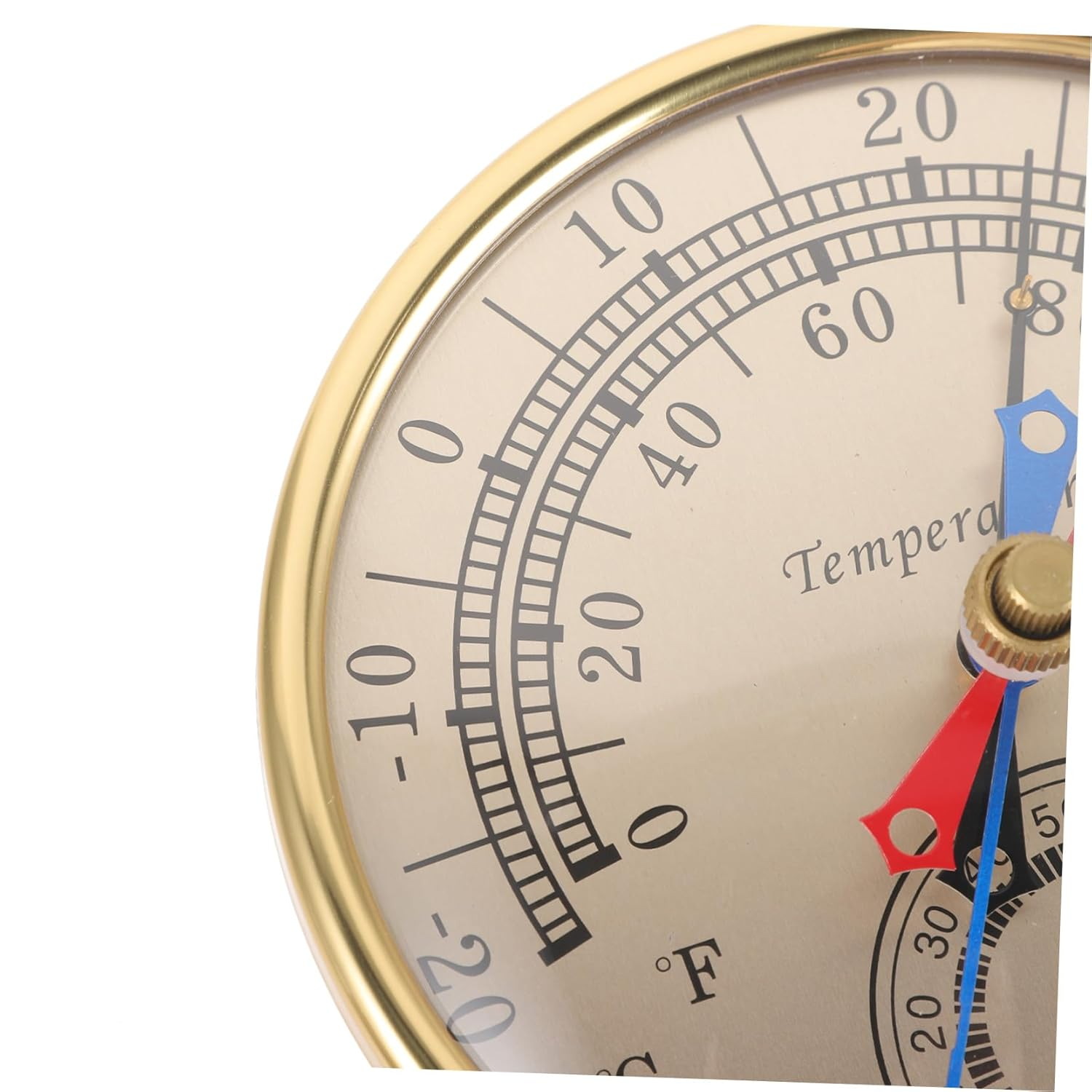 DECHOUS Thermometer and Humidity Gauge for Indoor and Outdoor Use, Wall-Mounted Room Thermometer for Greenhouses and Hotbeds, Max-Min Temperature and Humidity Monitoring Tool image number 6