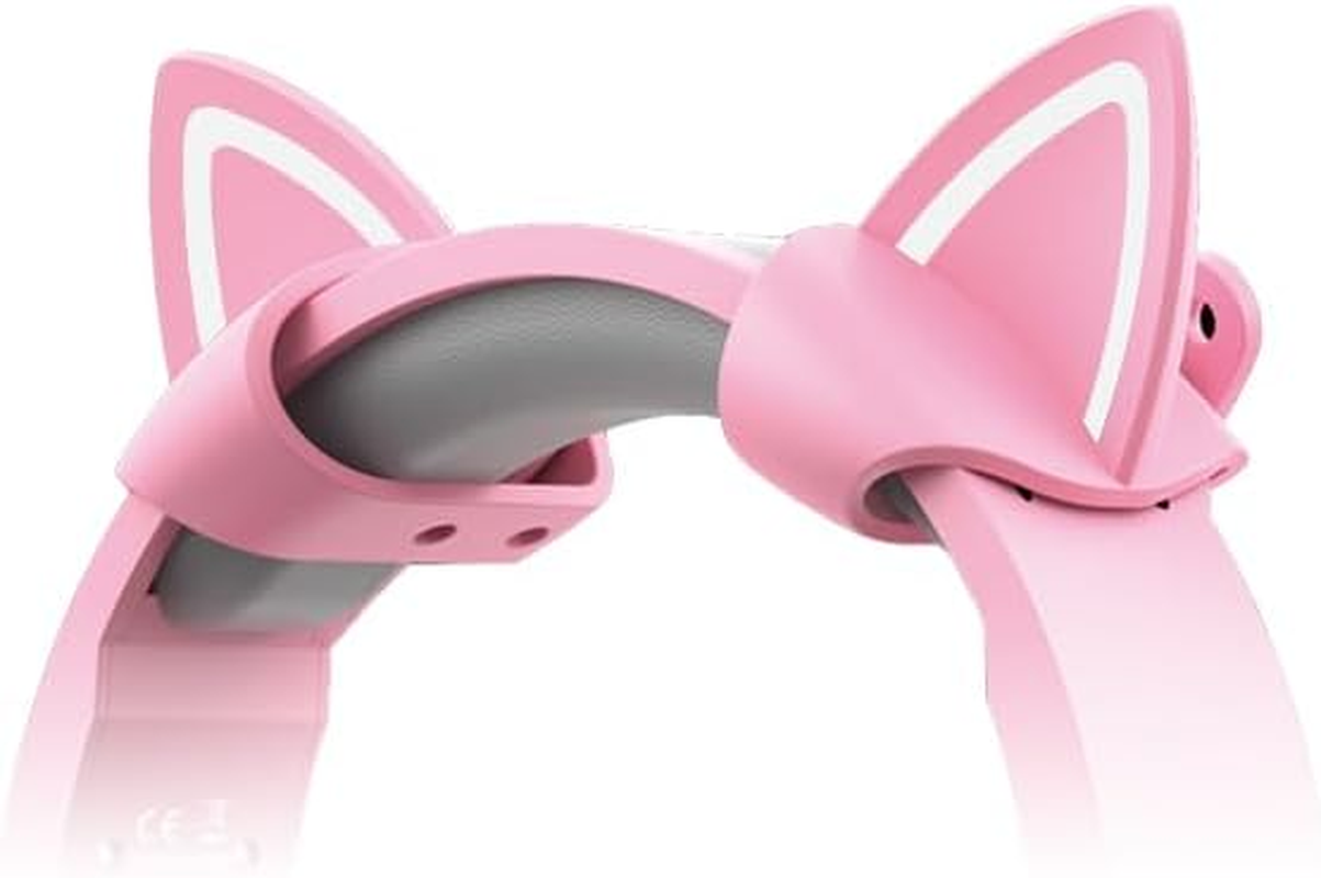 Playmax Cat Ears Pink/White image number 1