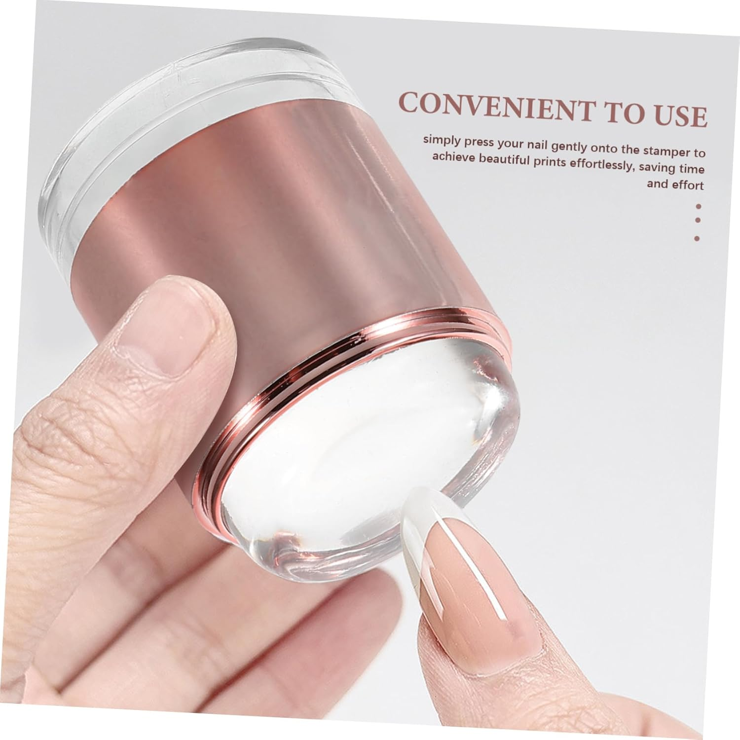 LALADEFIEE Silicone Nail Art Stamper Head Stamping Polish Transfer Templates Butterfly Flower Nail Stamper Plates Manicure Tools Art Template Set image number 6