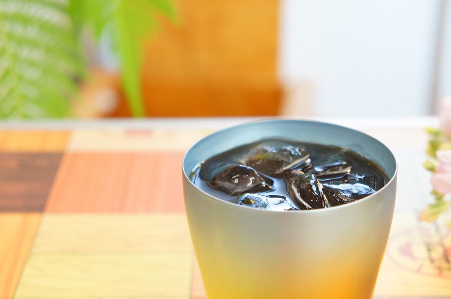 HORIE T-15-AS250SET T-15-AS250SET Pure Titanium Double Layer Tumbler 250Cc Aloha Sunset from Tsubame Niigata Prefecture