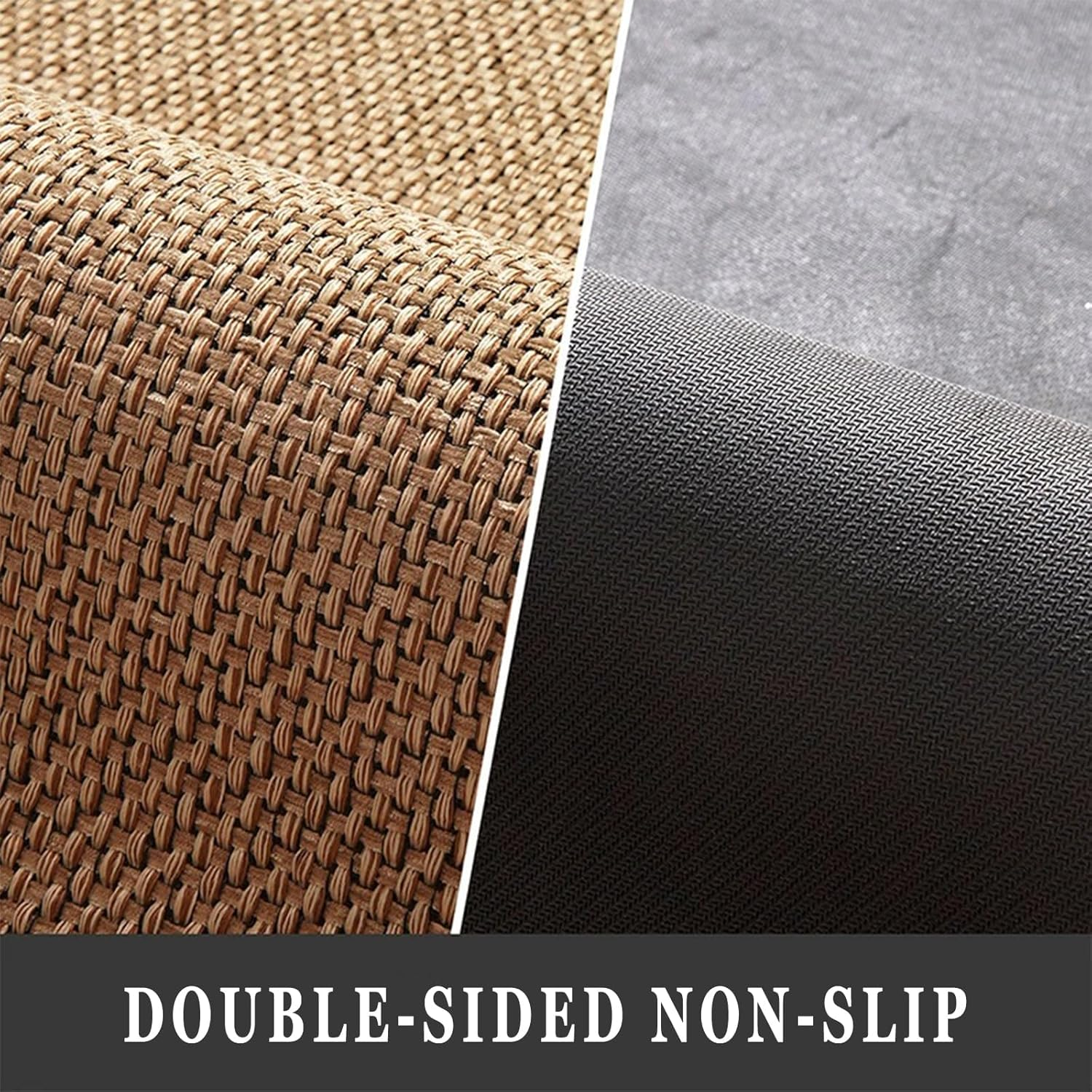 Door Mat Indoor Rugs, Durable Entrance Mat, Non-Slip and Washable, Suitable for Indoor Entrances, 75 X 45 Cm, Brown image number 3