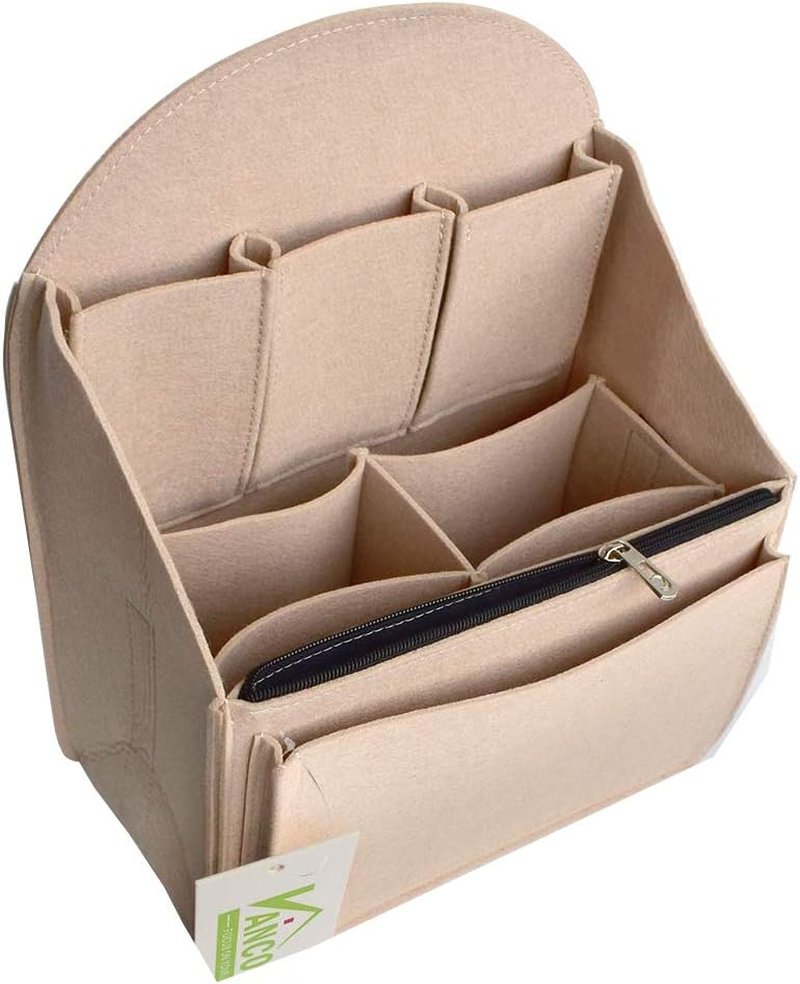 VANCORE Felt Backpack Organizer Insert for Rucksack Handbag Shoulder Bag