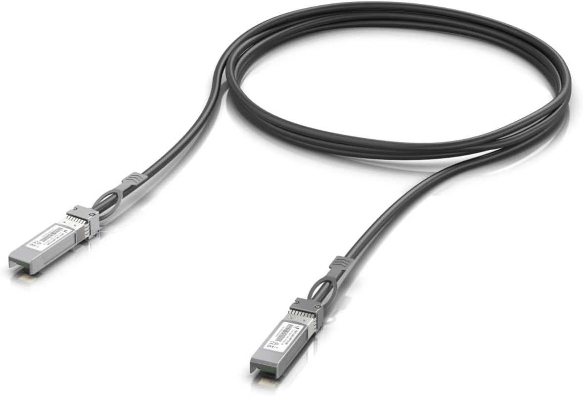 UBIQUITI SFP+ Direct Attach Cable, 10Gbps DAC Cable, 10Gbps Throughput Rate, 1M Length image number 2