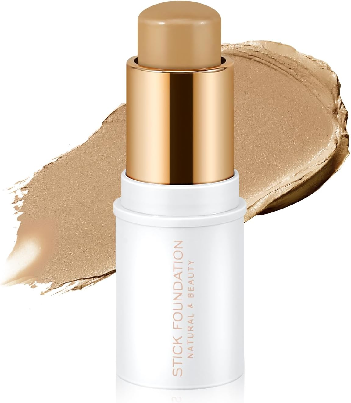 Boobeen Face Foundation Stick Full Coverage, Soft Matte Cream Contour Concealer Stick, Long Lasting Face Body Shaping Makeup Stick, Easy to Blend