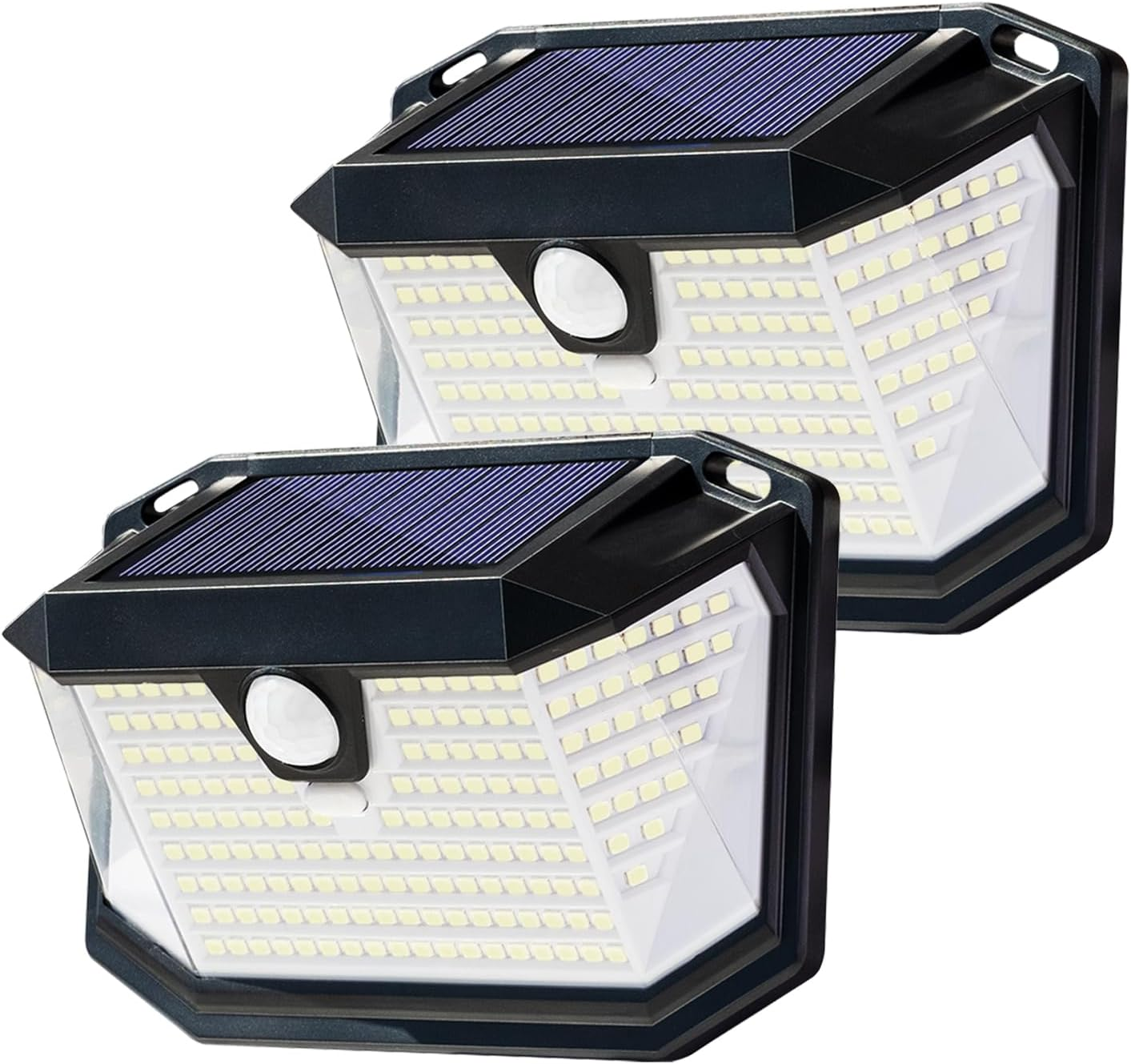 Solar Security Lights Outdoor Waterproof,3 Mode Motion Sensor Lights Outdoor,202Led Wide Angle outside Lights Solar Powered,Ip65 Waterproof Solar Wall Lights for Front Door,Yard, Garage,Garden (2) image number 3