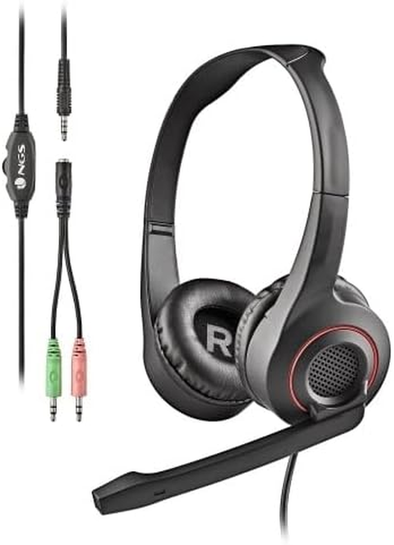 Watiowave 3.5 Jack Earphones with Microphone - Black - Ideal for Calling and Multimedia Use