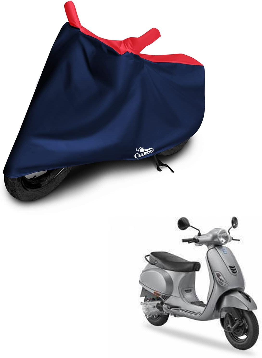 AARTRI Body Cover for Vespa Urban Club 2022(BS -2,3,4,6) Legitimate UV Protection,Dustproof Body Cover(Strip RED)