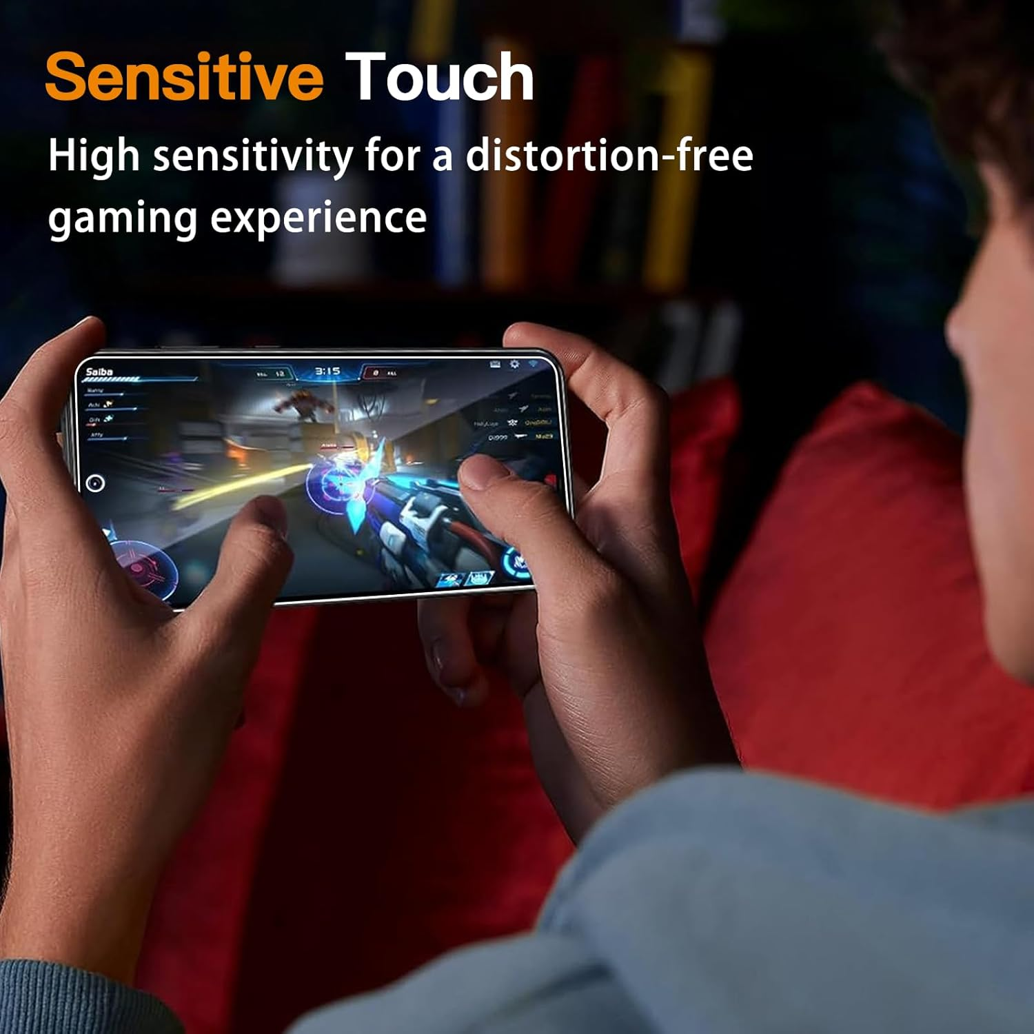 ZAXGLAR Screen Protector for Nothing Phone 3A for Tempered Glass, Pack of 2 Tempered Glass and 2 Camera Protection, HD Screen Protector, 9H Hardness Screen Protector image number 7