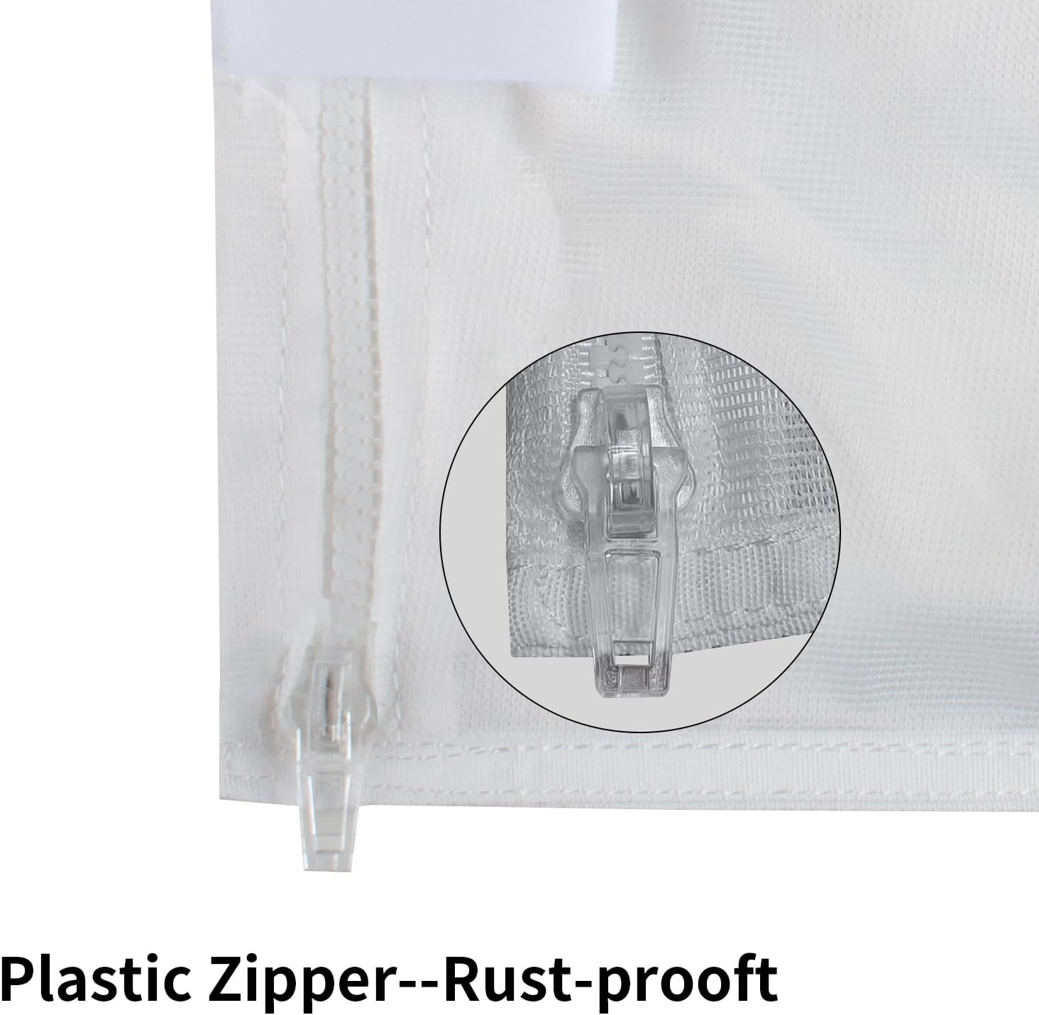 YUJHON Pool Vacuum Cleaner Bags for Polaris 280/480 with Zipper, All Purpose Pool Debris Replacement Bag (2, White) image number 5