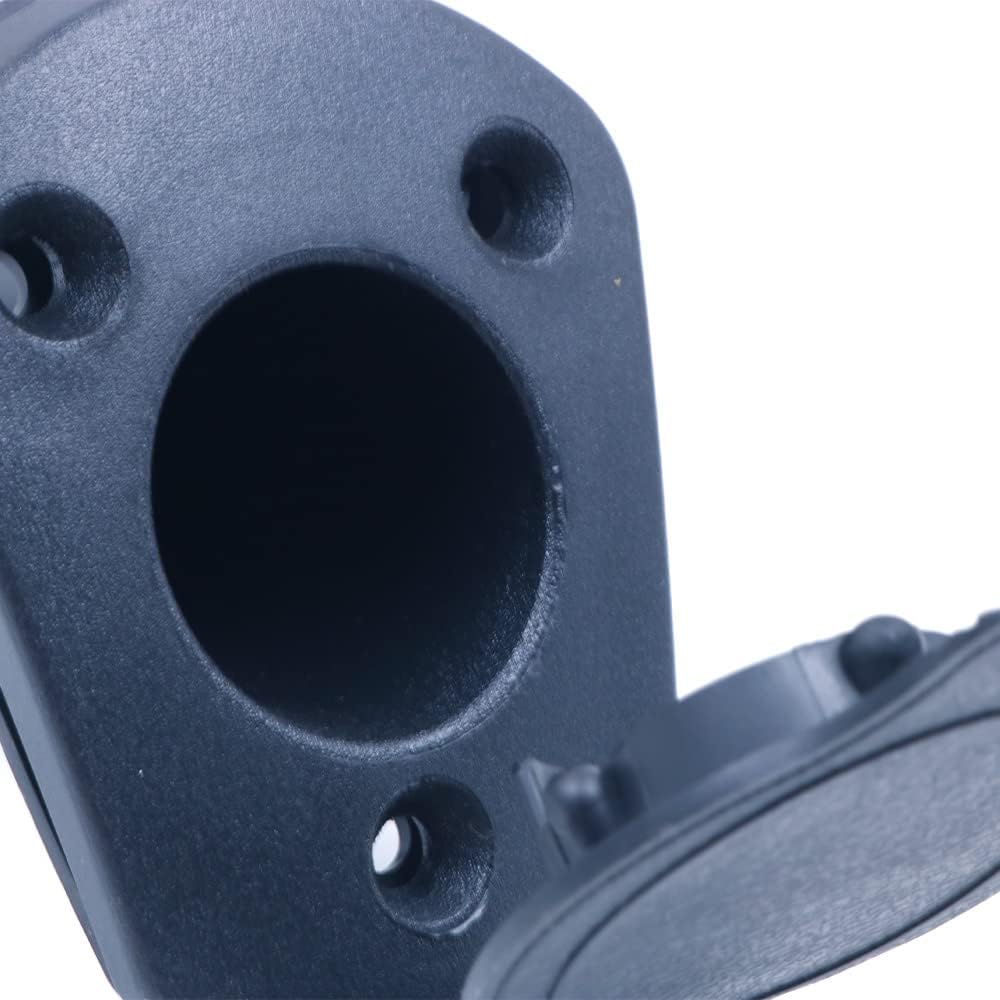 2X ZONADA Flush Mount Fishing Rod Holder Gasket Kayak Canoe Boat Side Tackle for Boat Fishing image number 3