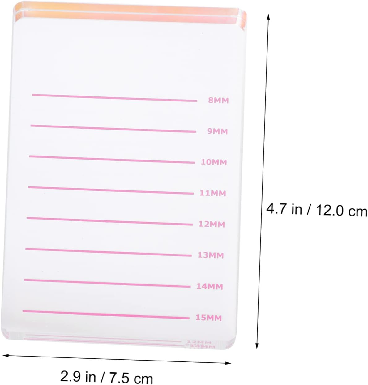 Minkissy 3Pcs Grafting Eyelash Blooming Plate Lash Operation Platform for Eyelash Extensions Grafting Pad Beauty Tool for Lash Bed Use image number 3