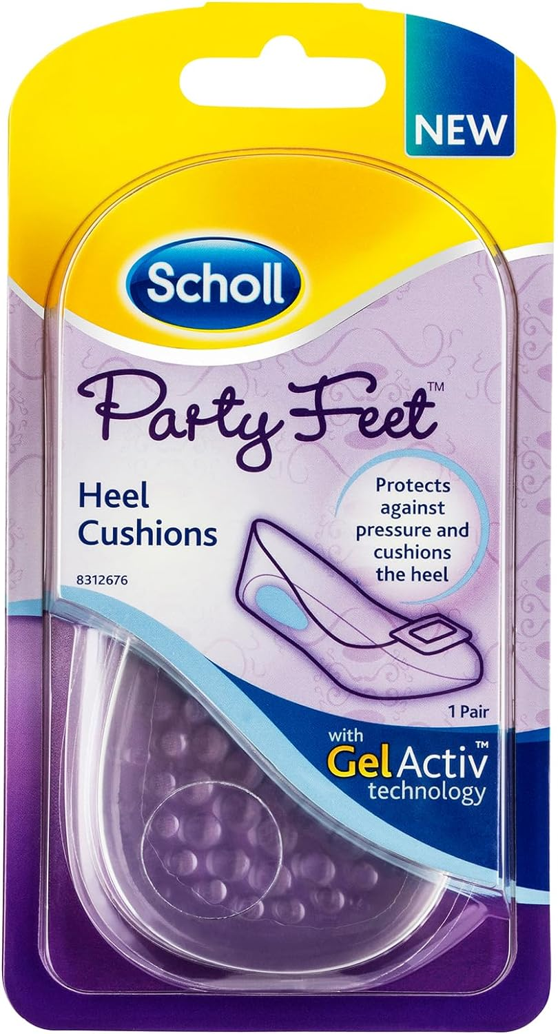Scholl Party Feet Invisible Gel Heel Cushions image number 6