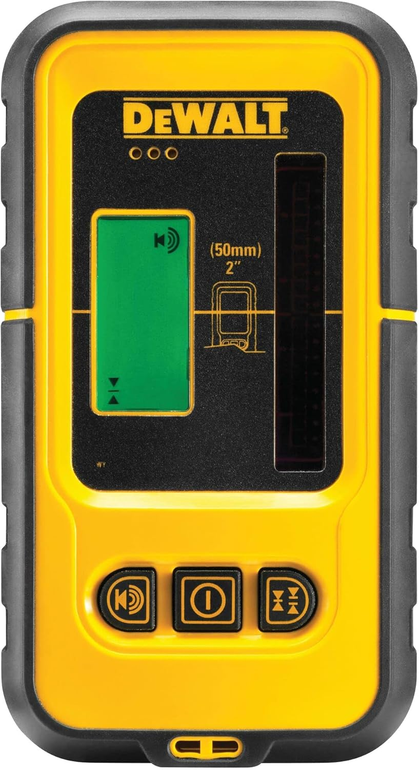 DEWALT Red Line Laser Detector up to 50M Working Range DE0892 image number 6