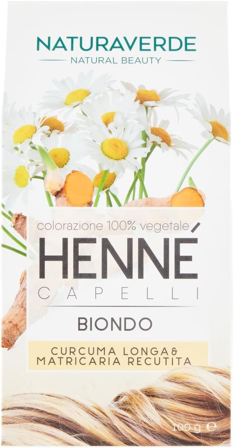 Naturaverde Herbal Colour Henna Blonde 100 G