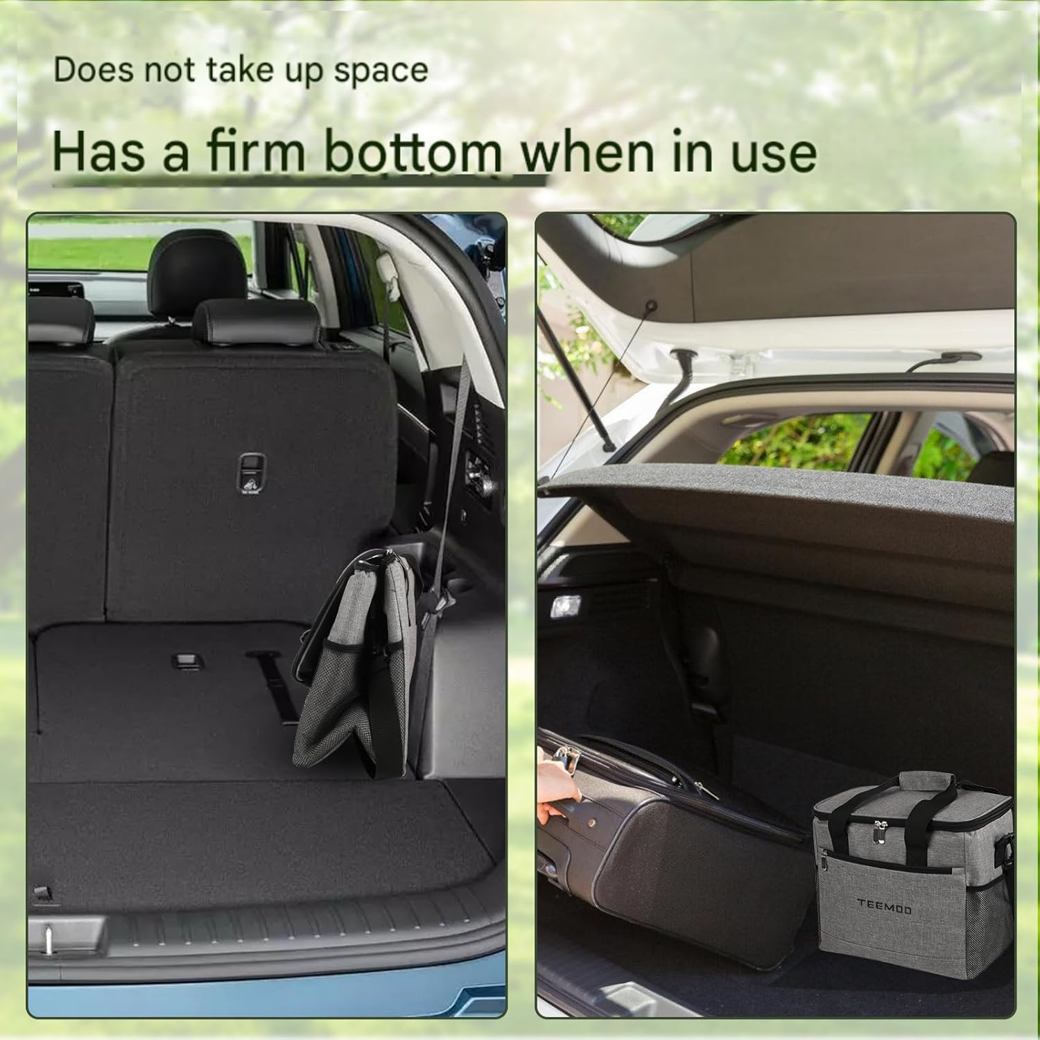 TEEMOO Large Cooler Bag 18L, Soft Cooler Bag, Leakproof, Collapsible, Portable Cooler Bag, Suitable for Beach Camping Picnics image number 4