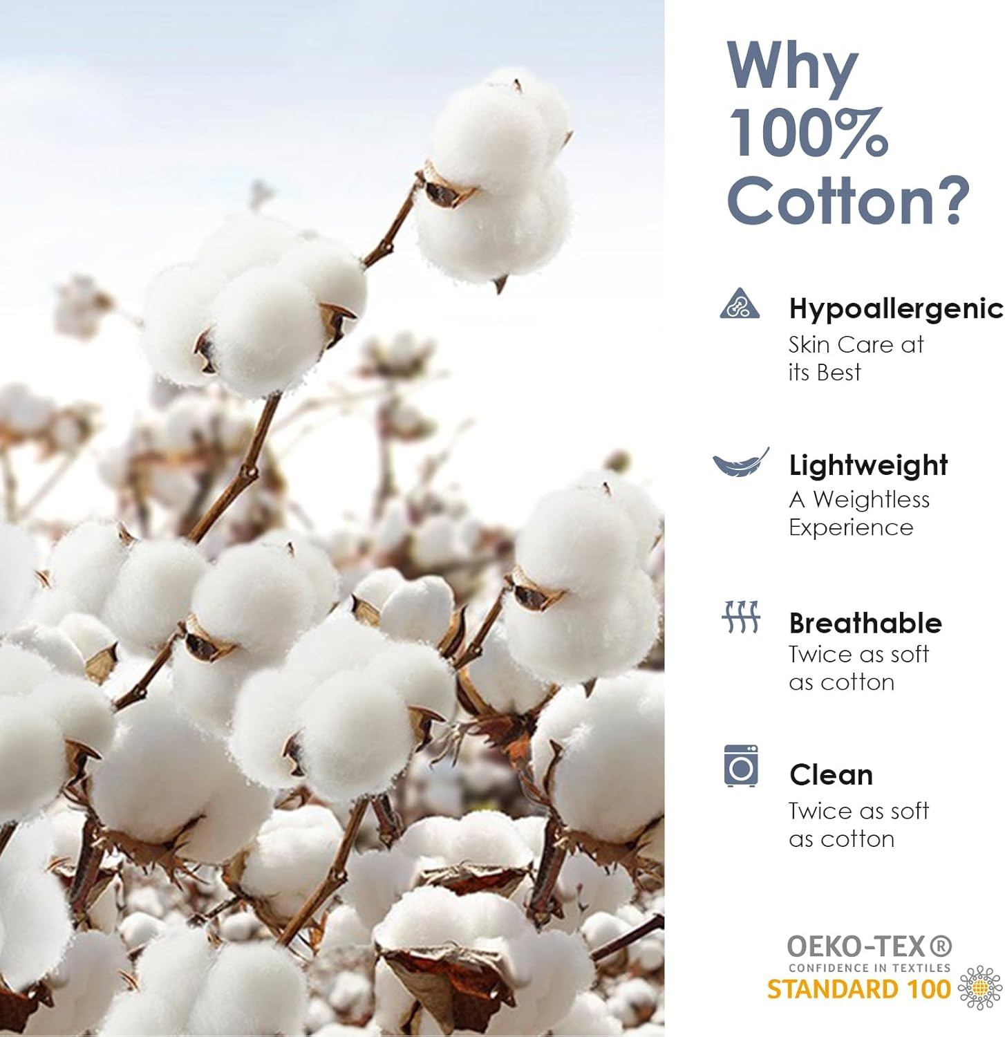 Quiltease Oversized King Bedspread - 120" Lx128 W Extra Wide - 100% Cotton Lightweight Vine Botanical California Quilt Sets - Reversible Super Bed Coverlet Set - Grayish-Blue/Light Gray image number 4