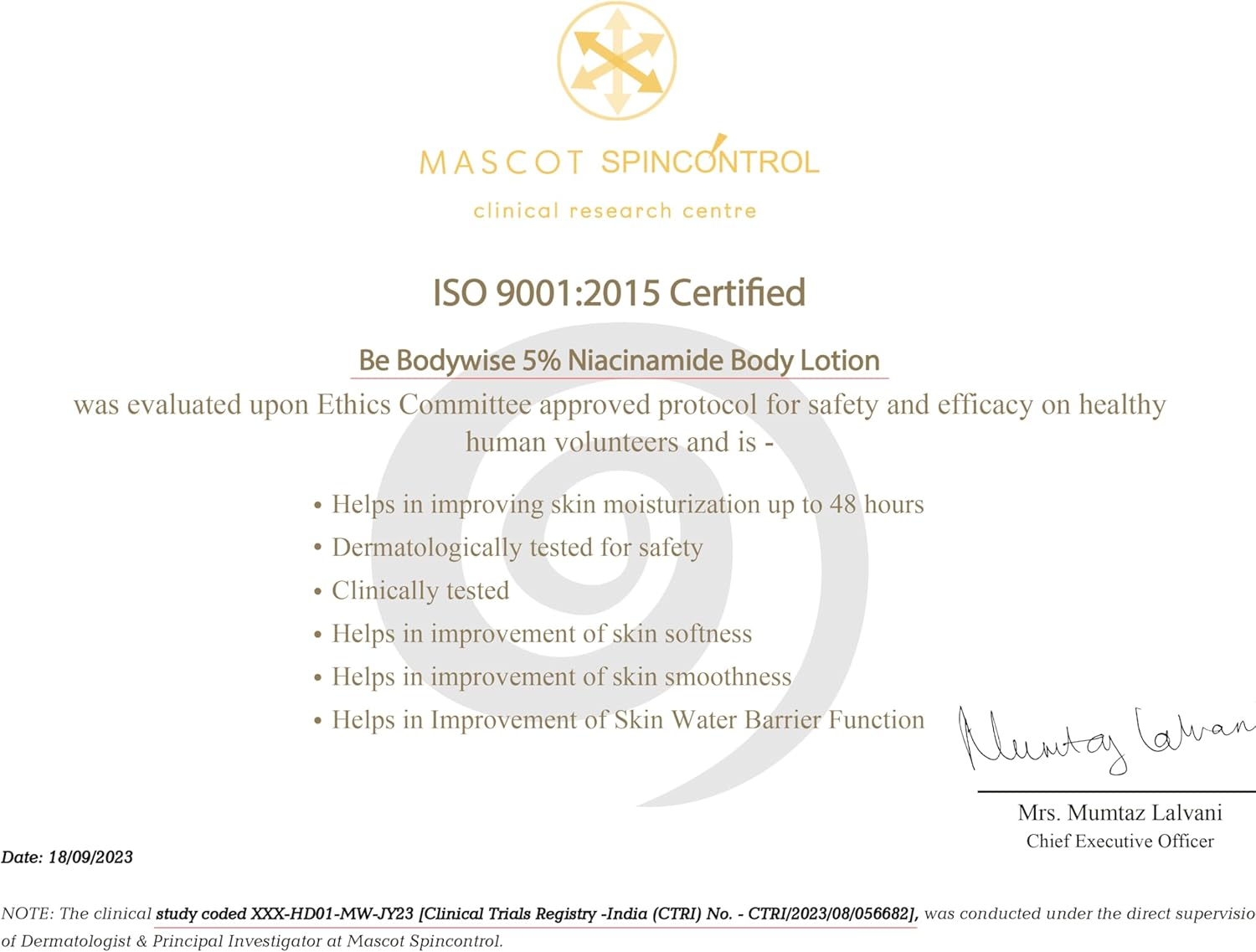 Be Bodywise 10% Niacinamide Brightening Body Lotion 200Ml | 48Hr Moisturization | Aloe Vera Extract & Almond Oil | Repairs Skin Barrier, Reduces Acne Marks & Nourishes | for All Skin Types image number 4