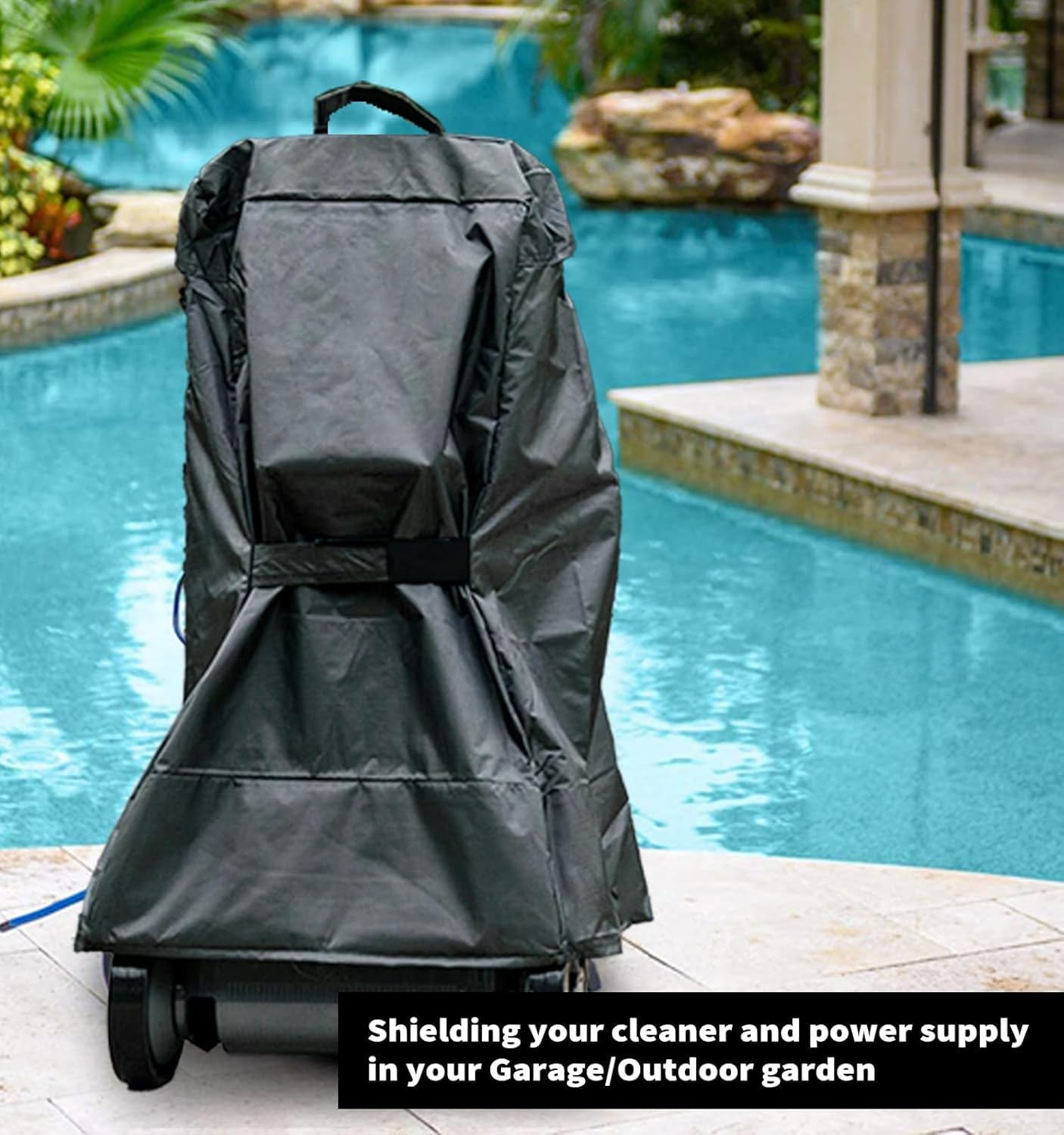 Replacement for Dolphin Pool Vacuum Cleaner Pool Caddy Cover Fit Universal Classic Caddy Upper Protection Cover 9991794-R1 1Pcs image number 2