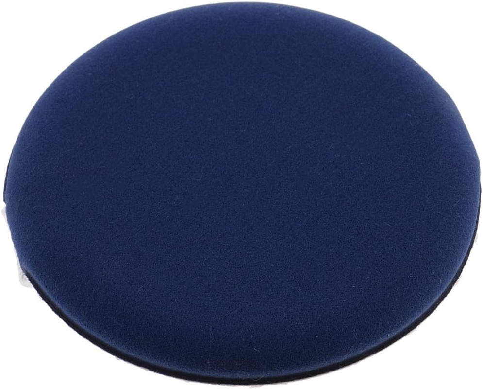 BAOBLADE Empty Luxurious Portable Make-Up Powder Cream Container Air Cushion Puff Case with Powder Puff and Mirror Foundation BB Cream Box Black White Pink Gold Edge - White, as Described image number 2