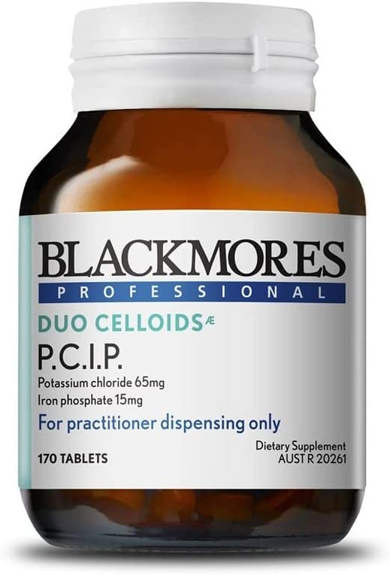 Blackmores Celloids PCIP Potassium Chlorideiron Phosphate 170 Tablets