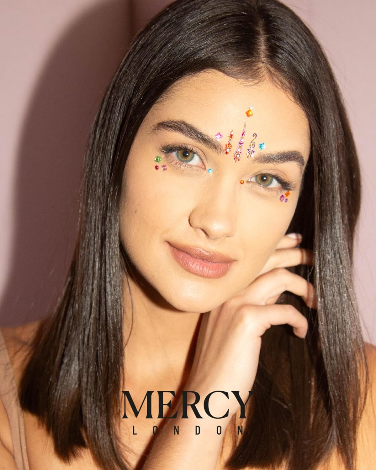 Gigi Rainbow Coloured Bindi ✮ Karizma Beauty ✮ Jewels Crystals Face Body Bindi