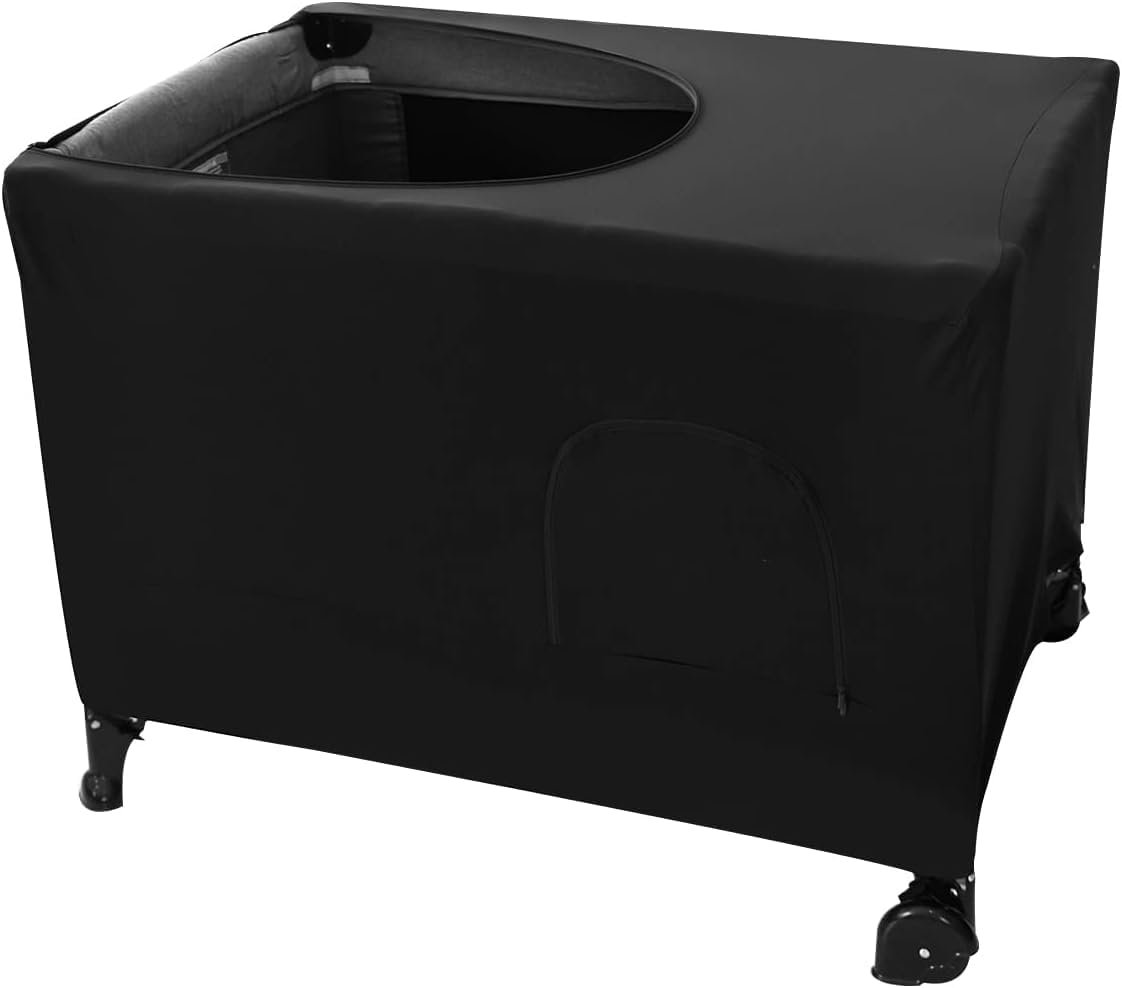 Katai - Premium Pack N Play Blackout Canopy Tent - Travel Accessories for Crib Cover - with 2 Baby Safety Locks image number 3